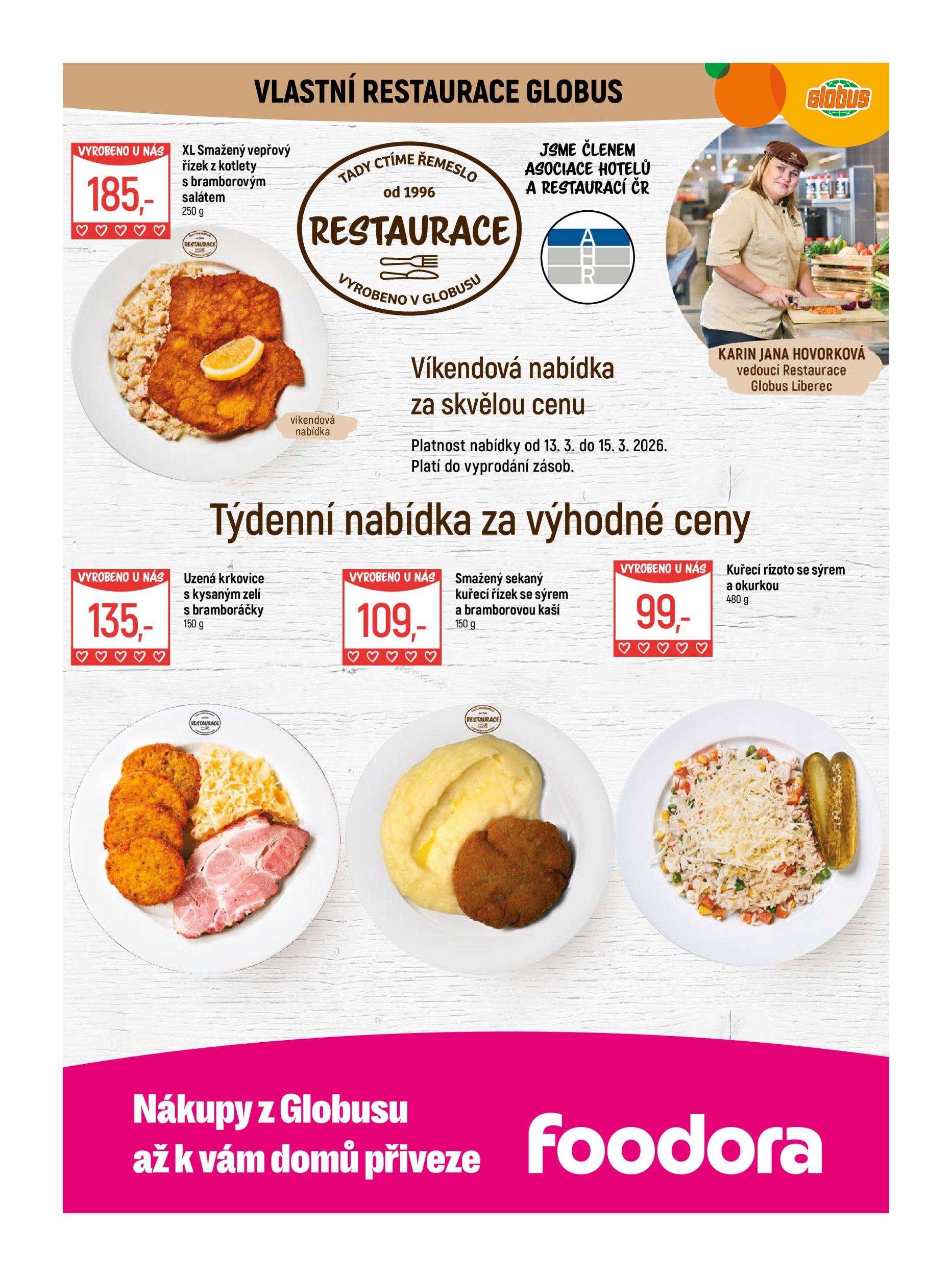 globus - Globus - Liberec leták platný od středy 11.03.2026 do úterý 17.03.2026 - page: 9