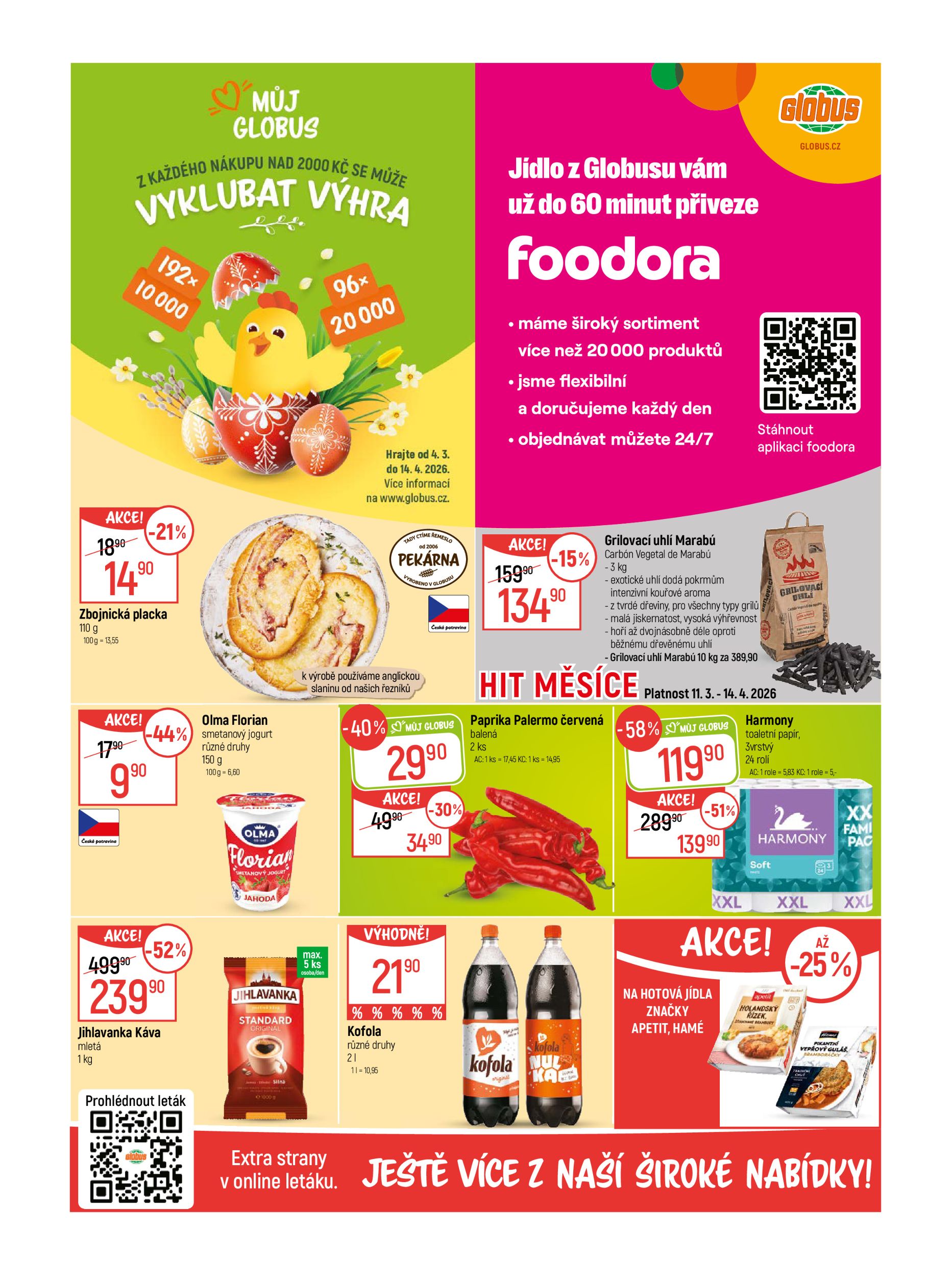 globus - Globus - Karlovy Vary - Jenišov leták platný od středy 11.03.2026 do úterý 17.03.2026 - page: 2