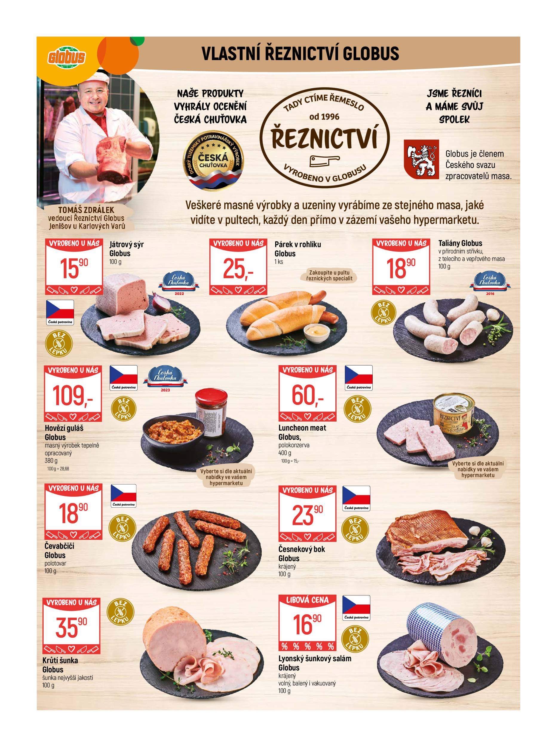 globus - Globus - Karlovy Vary - Jenišov leták platný od středy 11.03.2026 do úterý 17.03.2026 - page: 6