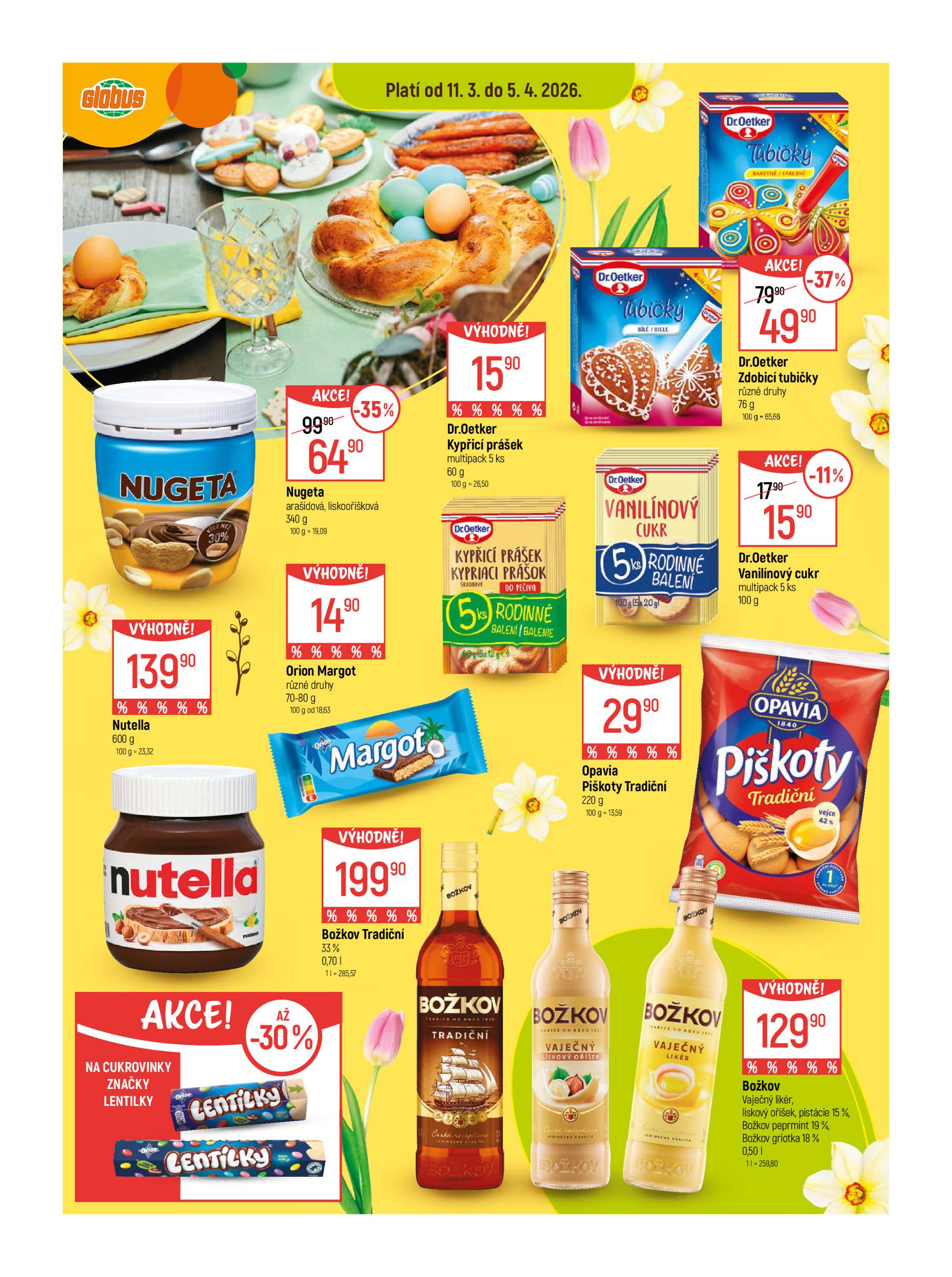 globus - Globus - Karlovy Vary - Jenišov leták platný od středy 11.03.2026 do úterý 17.03.2026 - page: 14