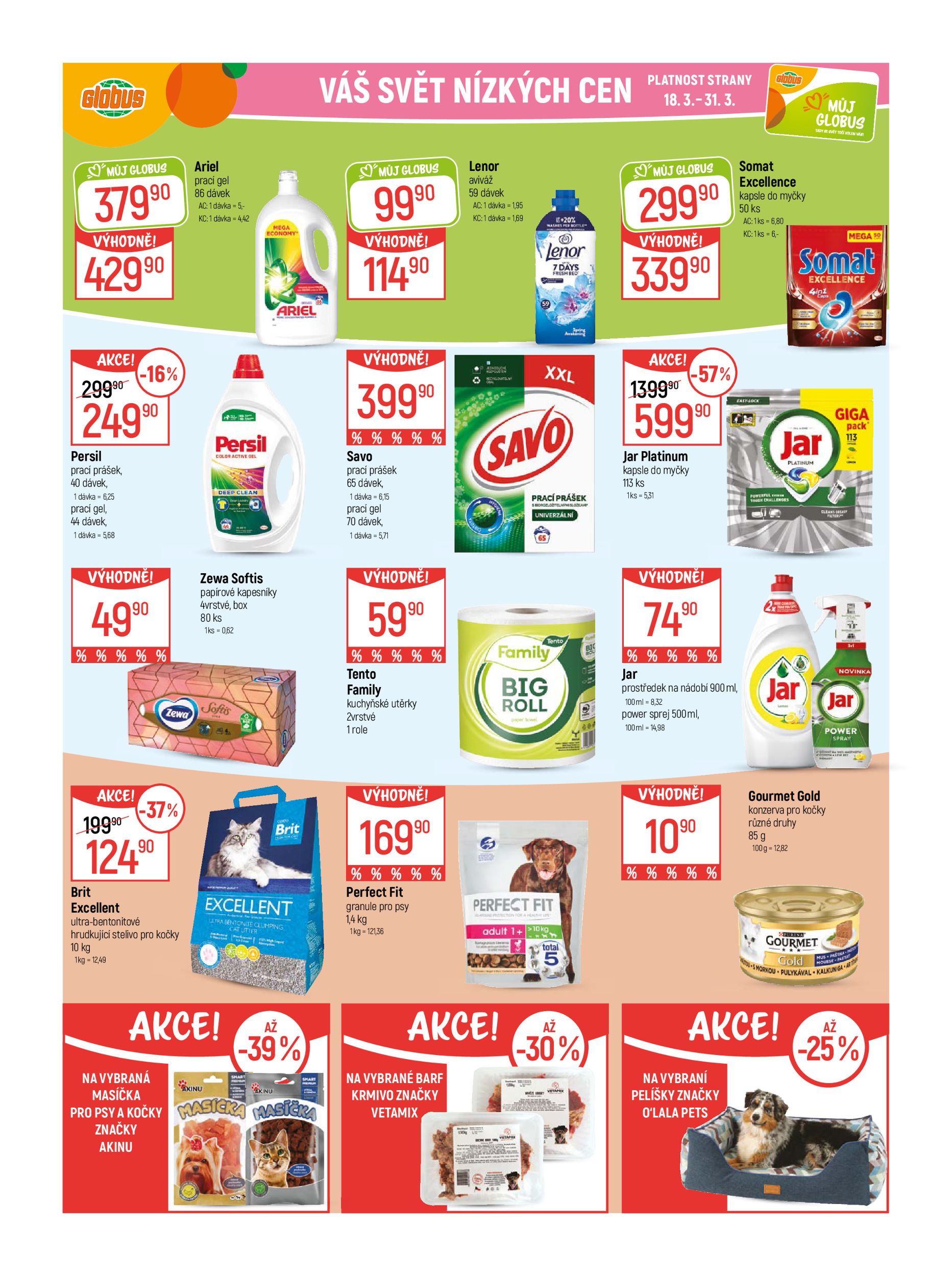 globus - Globus - Plzeň - Chotíkov leták platný od středy 18.03.2026 do úterý 24.03.2026 - page: 37