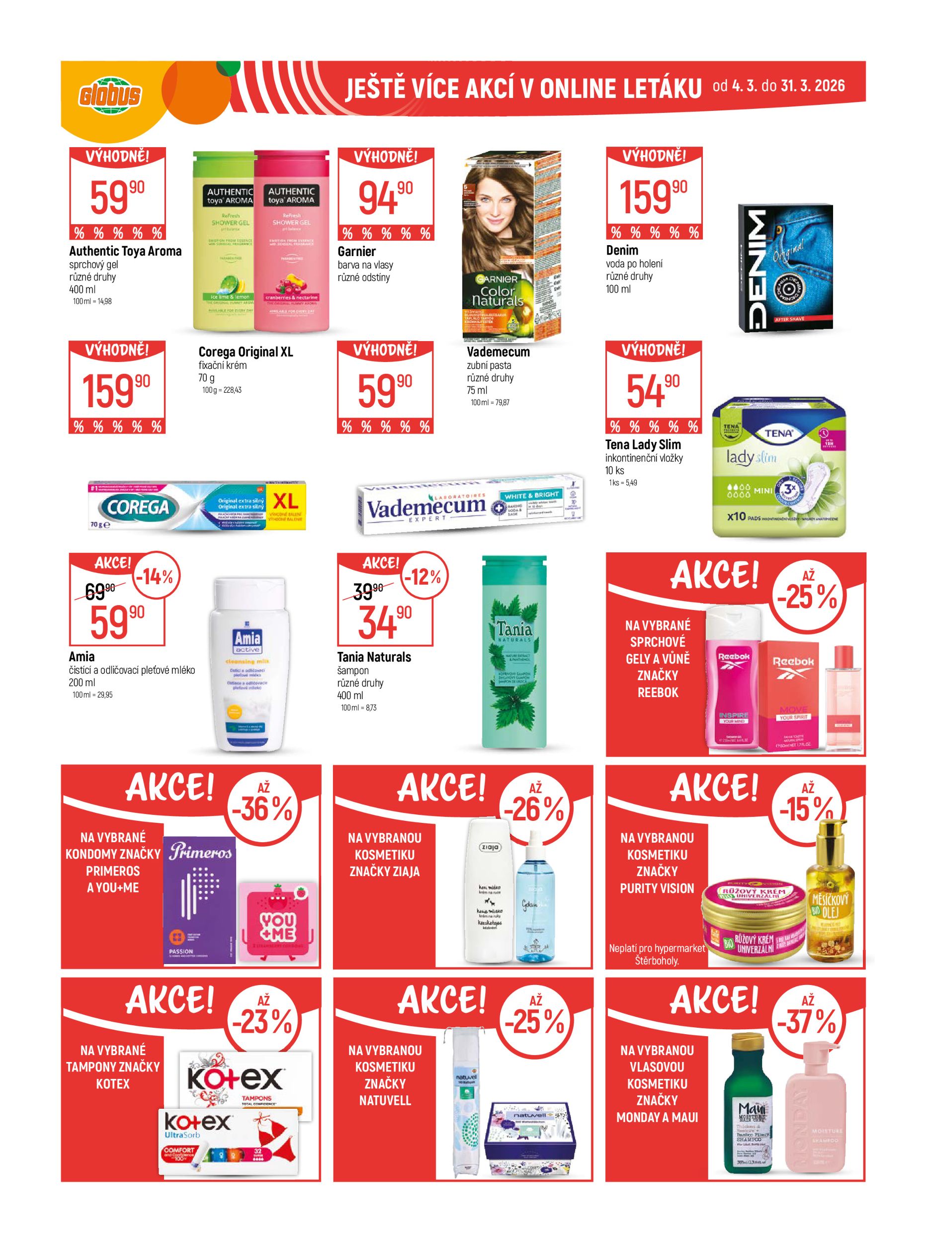 globus - Globus - Pardubice leták platný od středy 18.03.2026 do úterý 24.03.2026 - page: 42