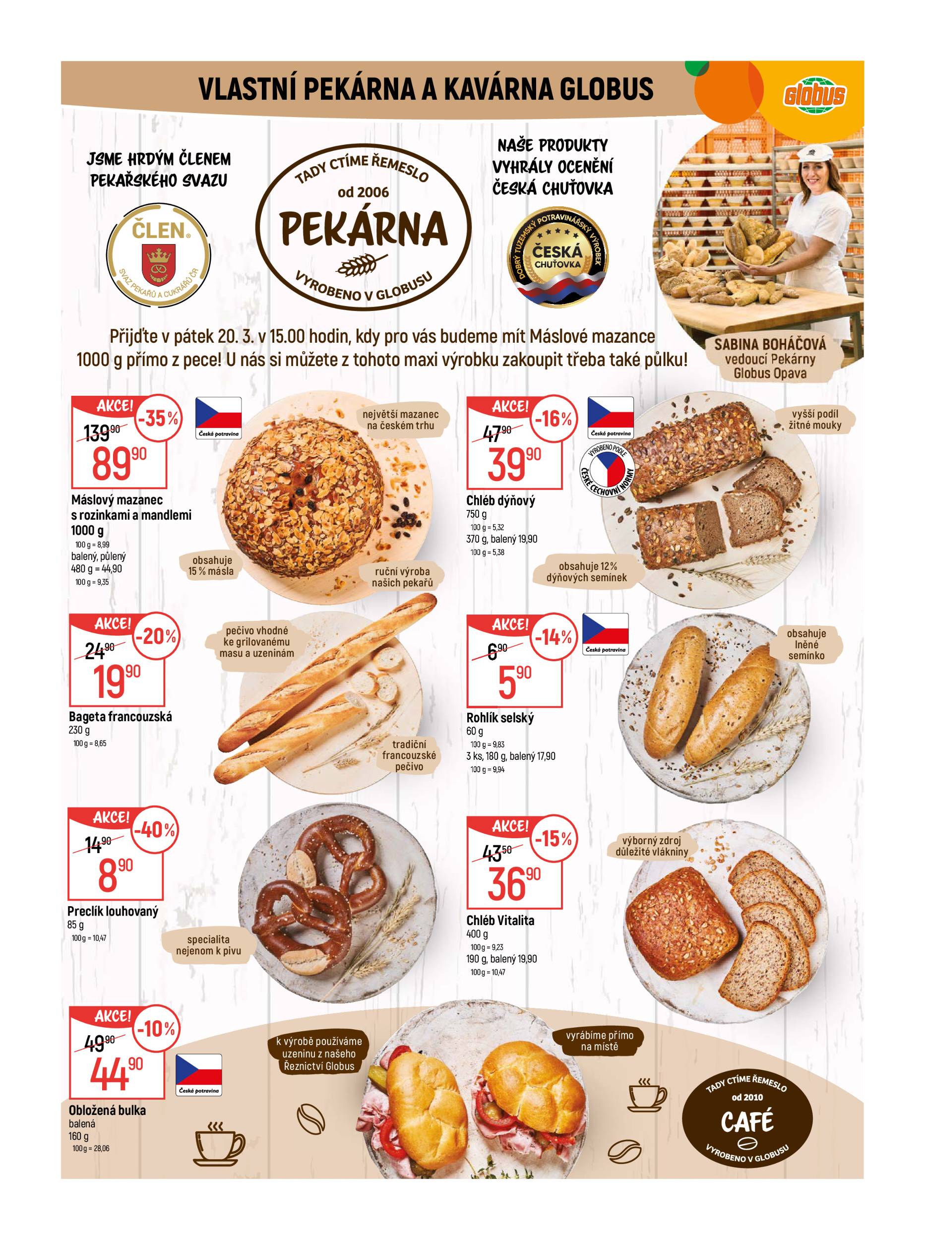 globus - Globus - Opava leták platný od středy 18.03.2026 do úterý 24.03.2026 - page: 6