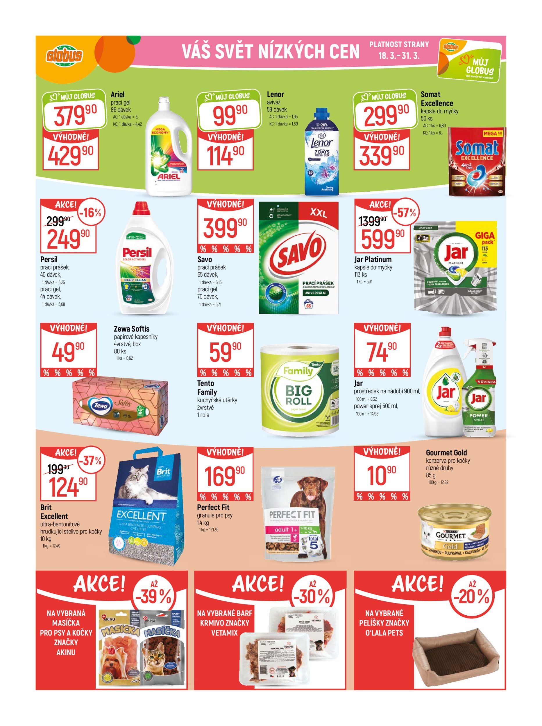 globus - Globus - Opava leták platný od středy 18.03.2026 do úterý 24.03.2026 - page: 33