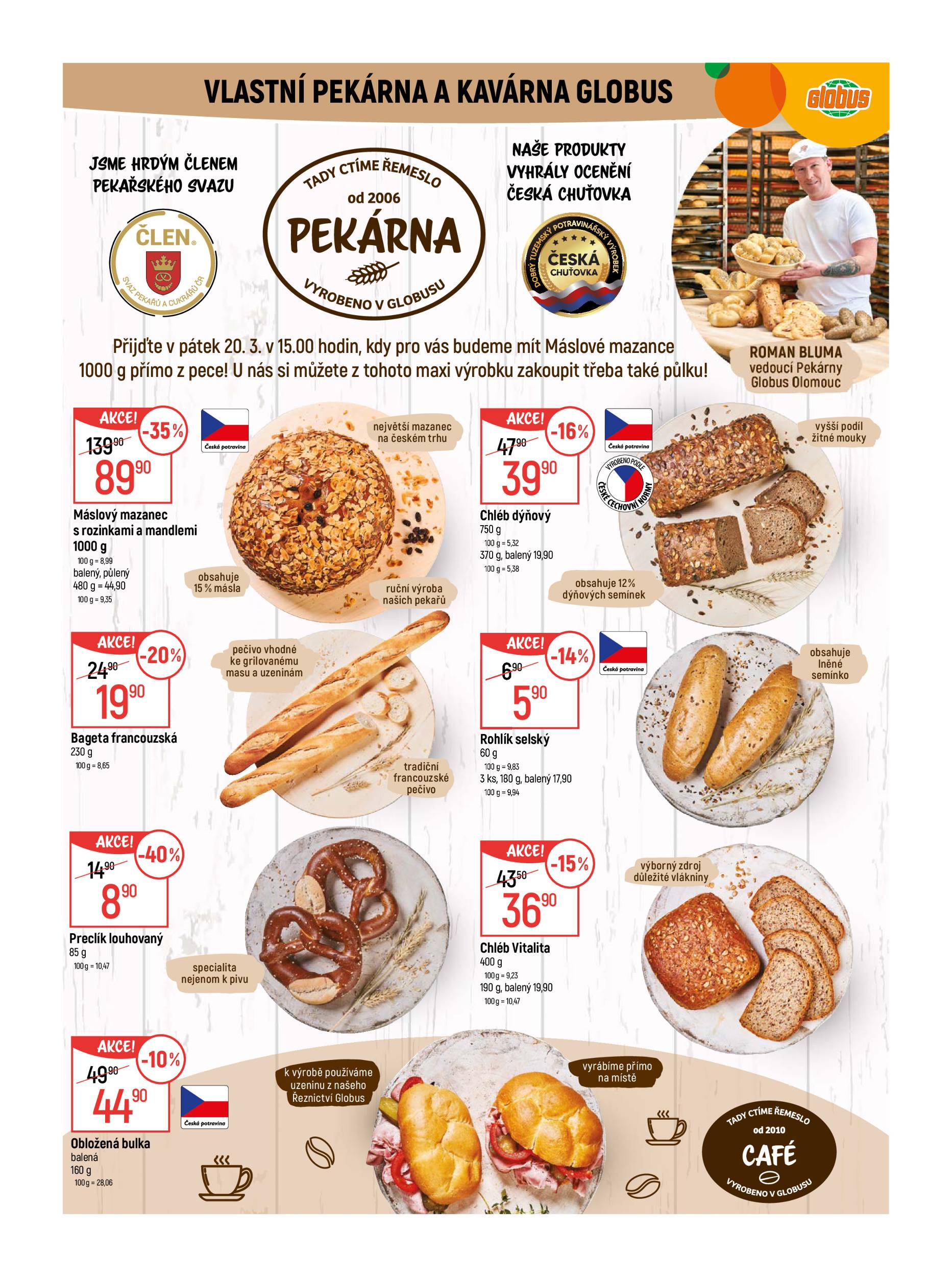 globus - Globus - Olomouc leták platný od středy 18.03.2026 do úterý 24.03.2026 - page: 6