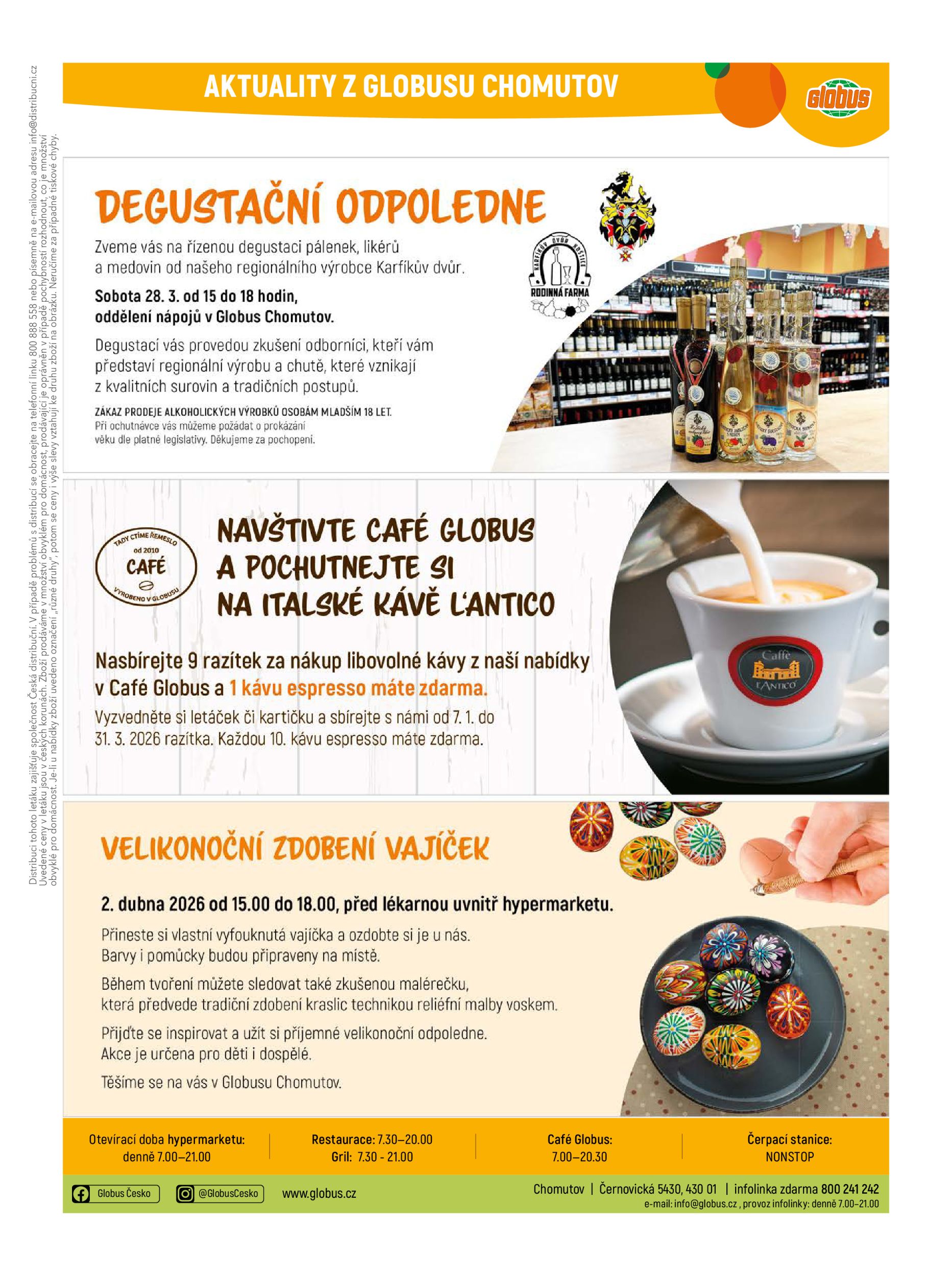 globus - Globus - Chomutov leták platný od středy 18.03.2026 do úterý 24.03.2026 - page: 36