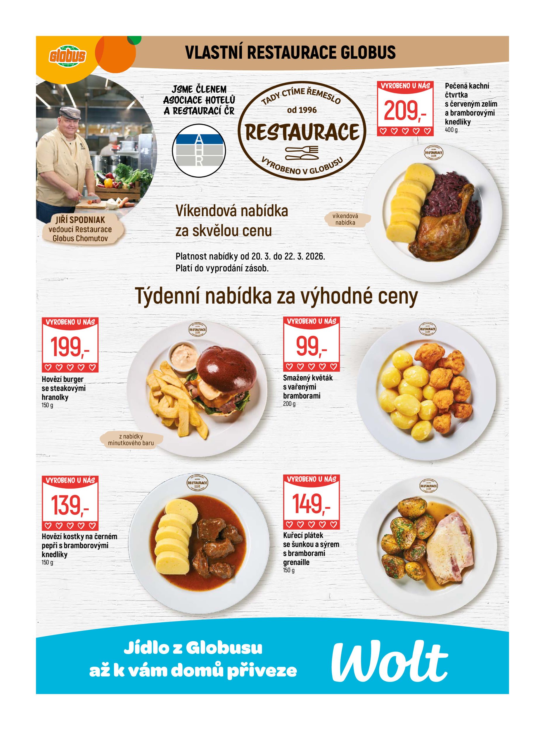 globus - Globus - Chomutov leták platný od středy 18.03.2026 do úterý 24.03.2026 - page: 7