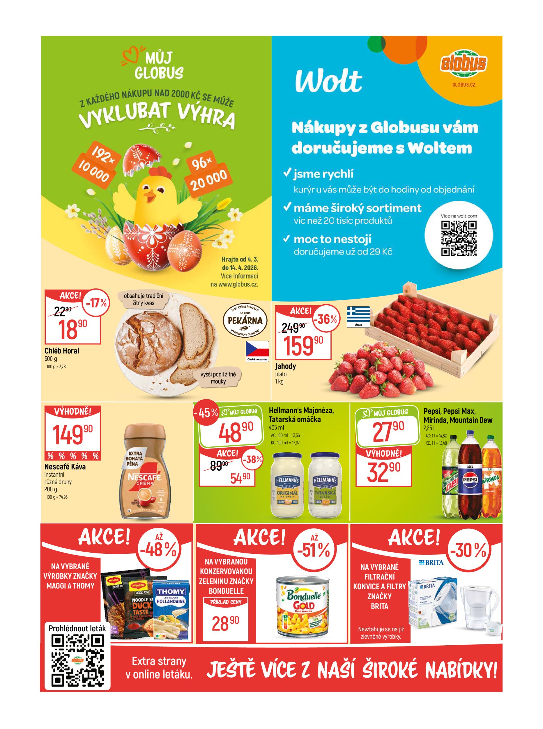 globus - Globus - Chomutov leták platný od středy 18.03.2026 do úterý 24.03.2026 - page: 2