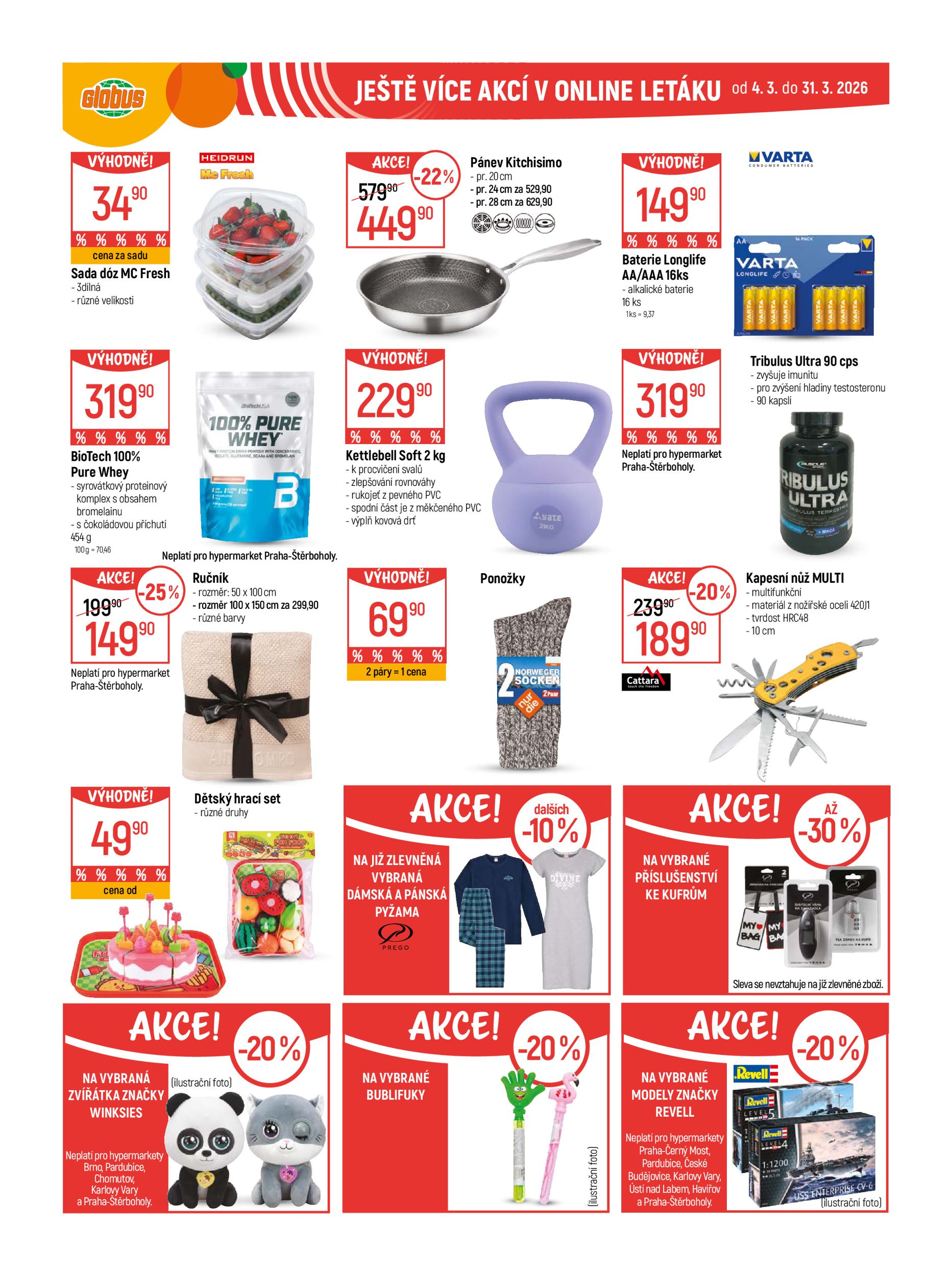 globus - Globus - Chomutov leták platný od středy 18.03.2026 do úterý 24.03.2026 - page: 43