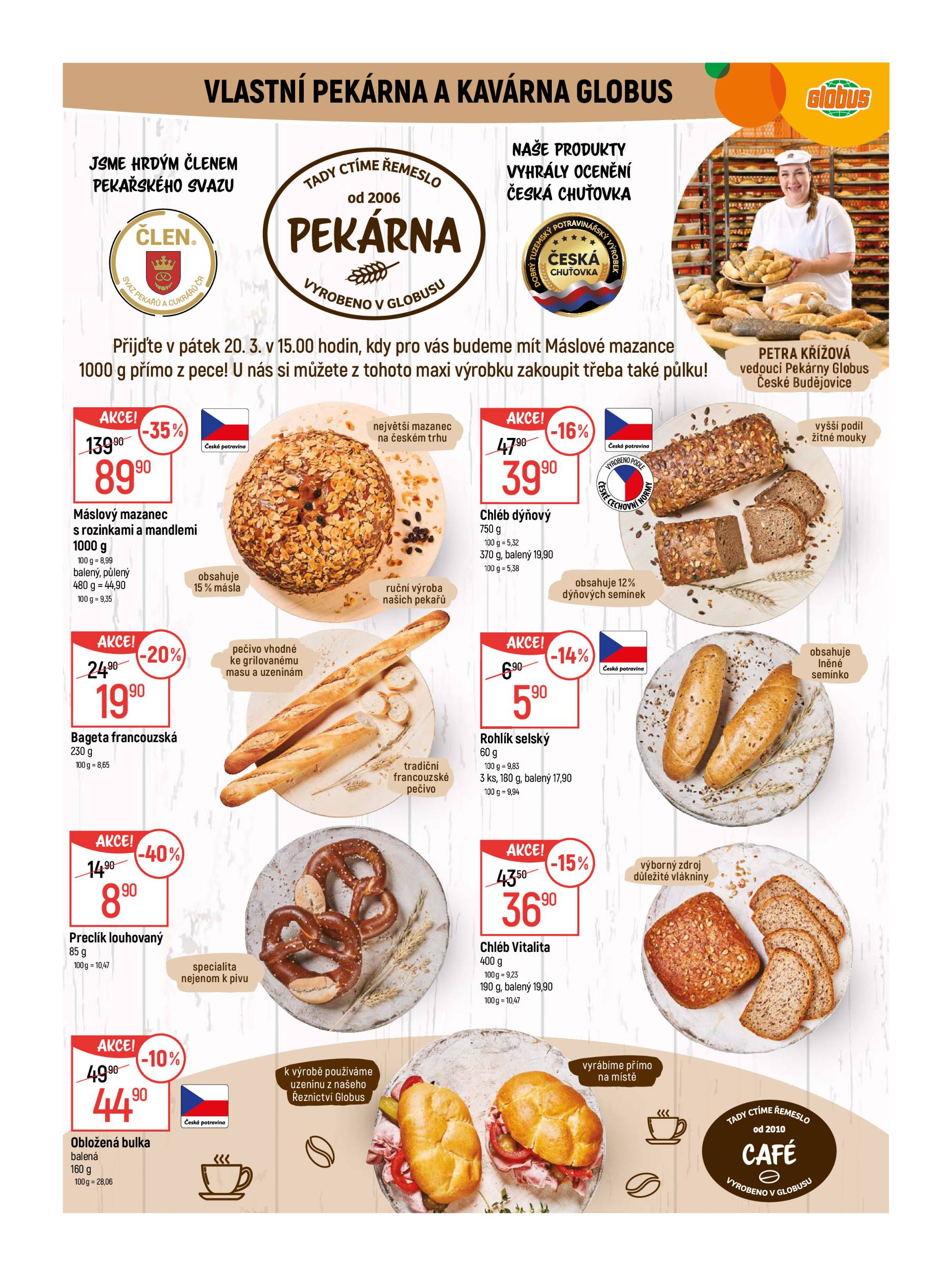 globus - Globus - České Budějovice leták platný od středy 18.03.2026 do úterý 24.03.2026 - page: 6