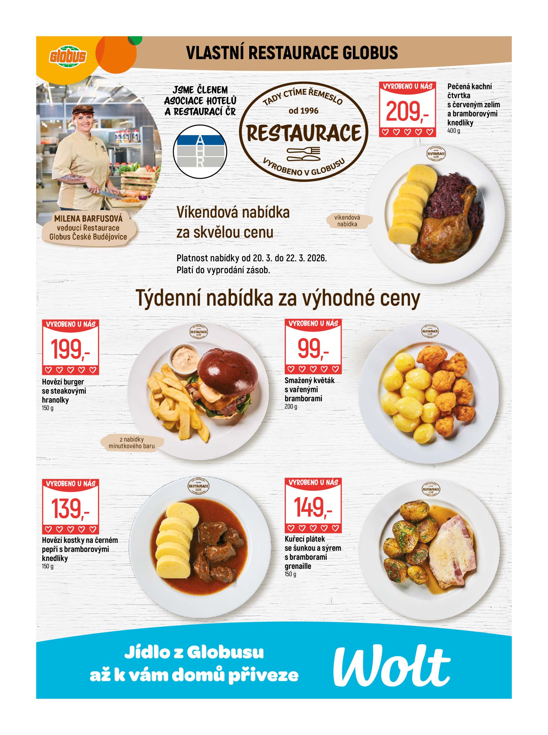globus - Globus - České Budějovice leták platný od středy 18.03.2026 do úterý 24.03.2026 - page: 7