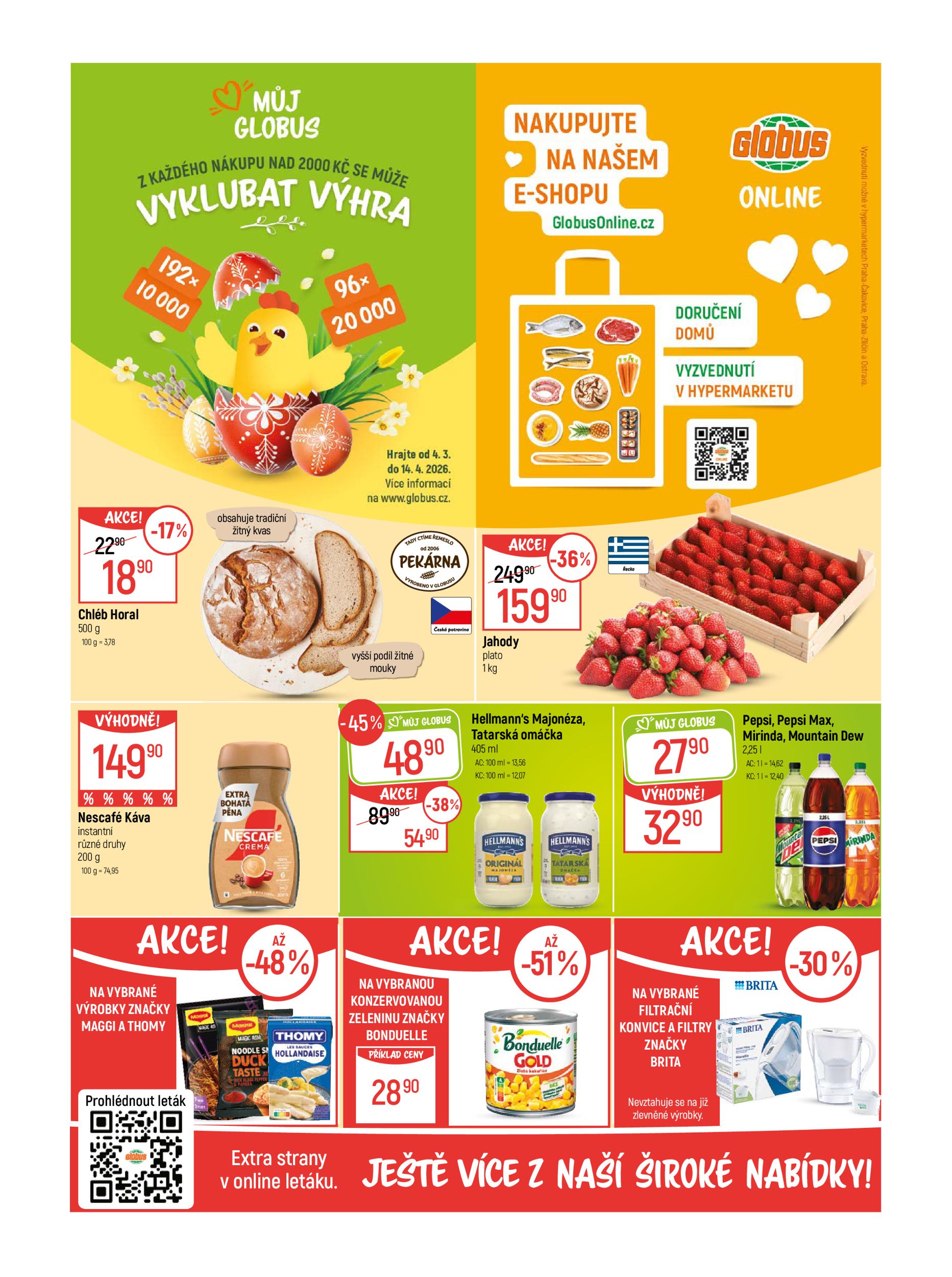 globus - Globus - Praha - Zličín leták platný od středy 18.03.2026 do úterý 24.03.2026 - page: 2