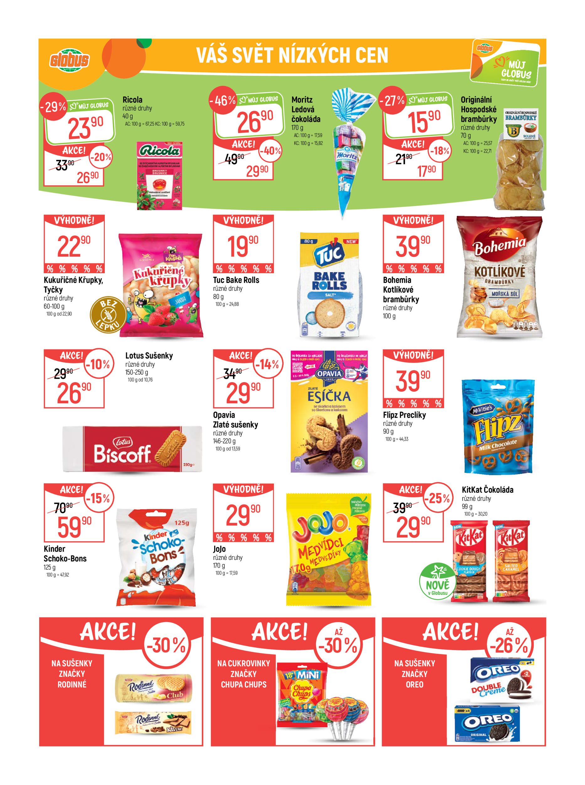 globus - Globus - Chomutov leták platný od středy 25.03.2026 do úterý 31.03.2026 - page: 22
