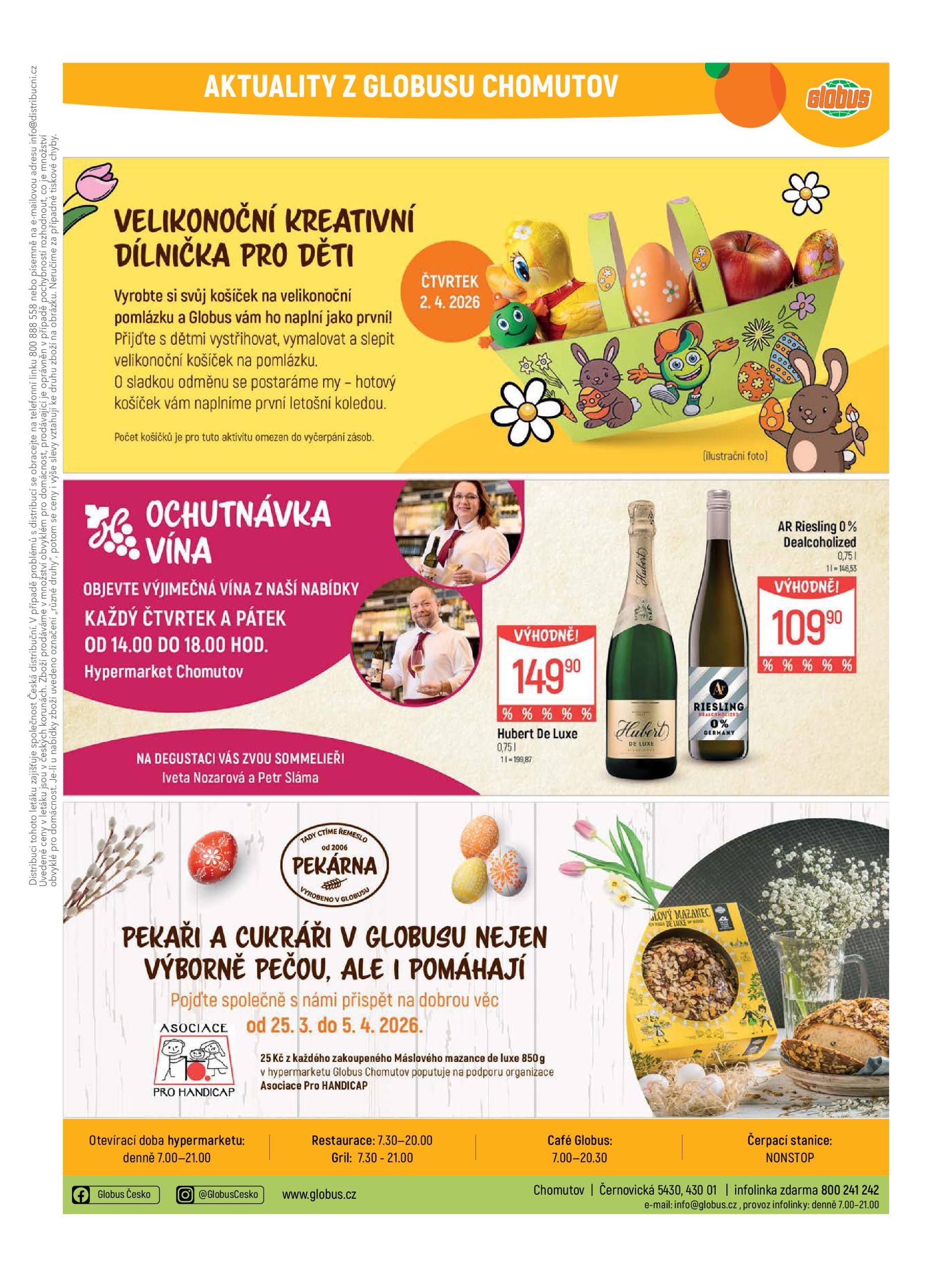 globus - Globus - Chomutov leták platný od středy 25.03.2026 do úterý 31.03.2026 - page: 34