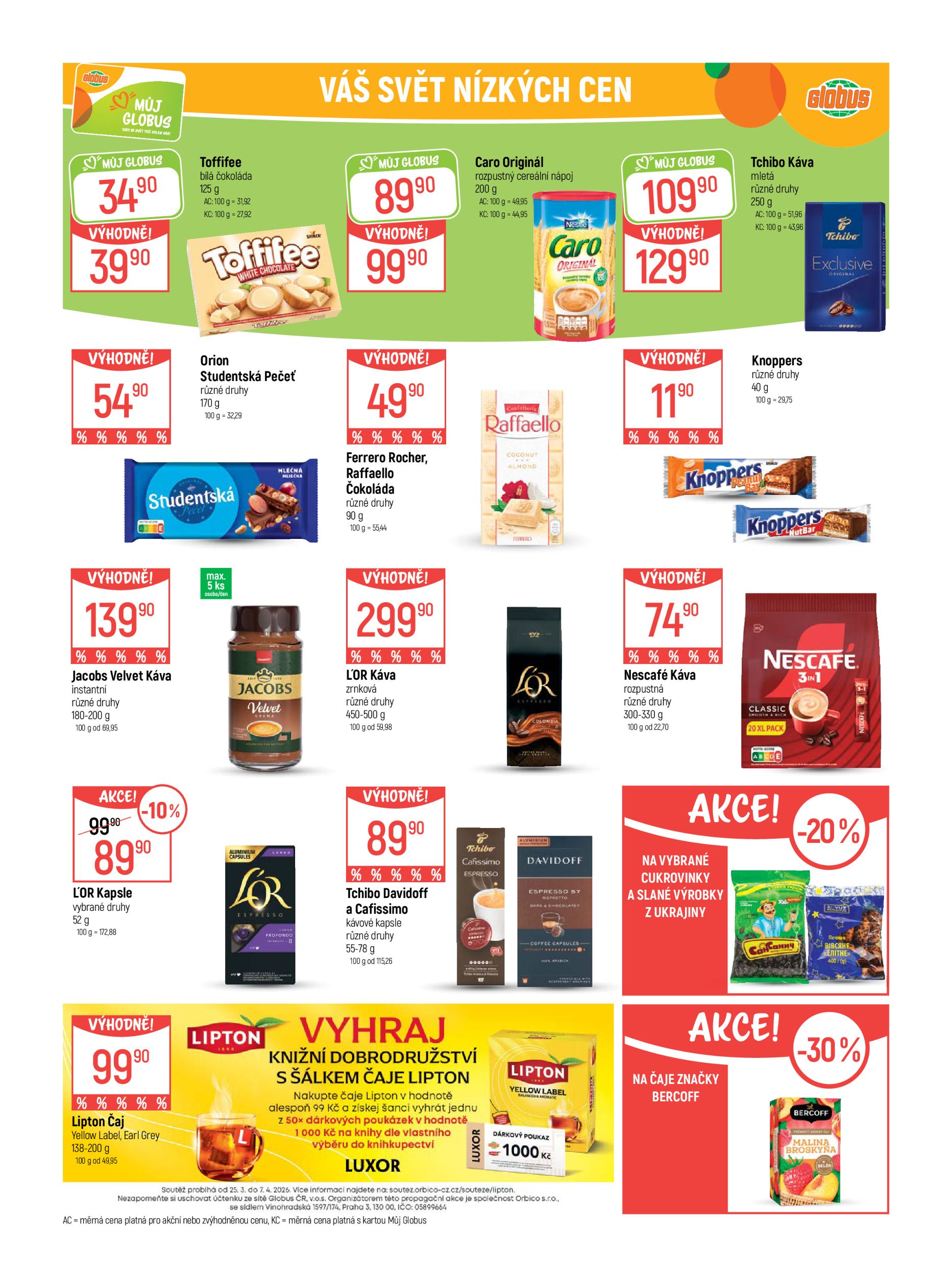 globus - Globus - České Budějovice leták platný od středy 25.03.2026 do úterý 31.03.2026 - page: 23
