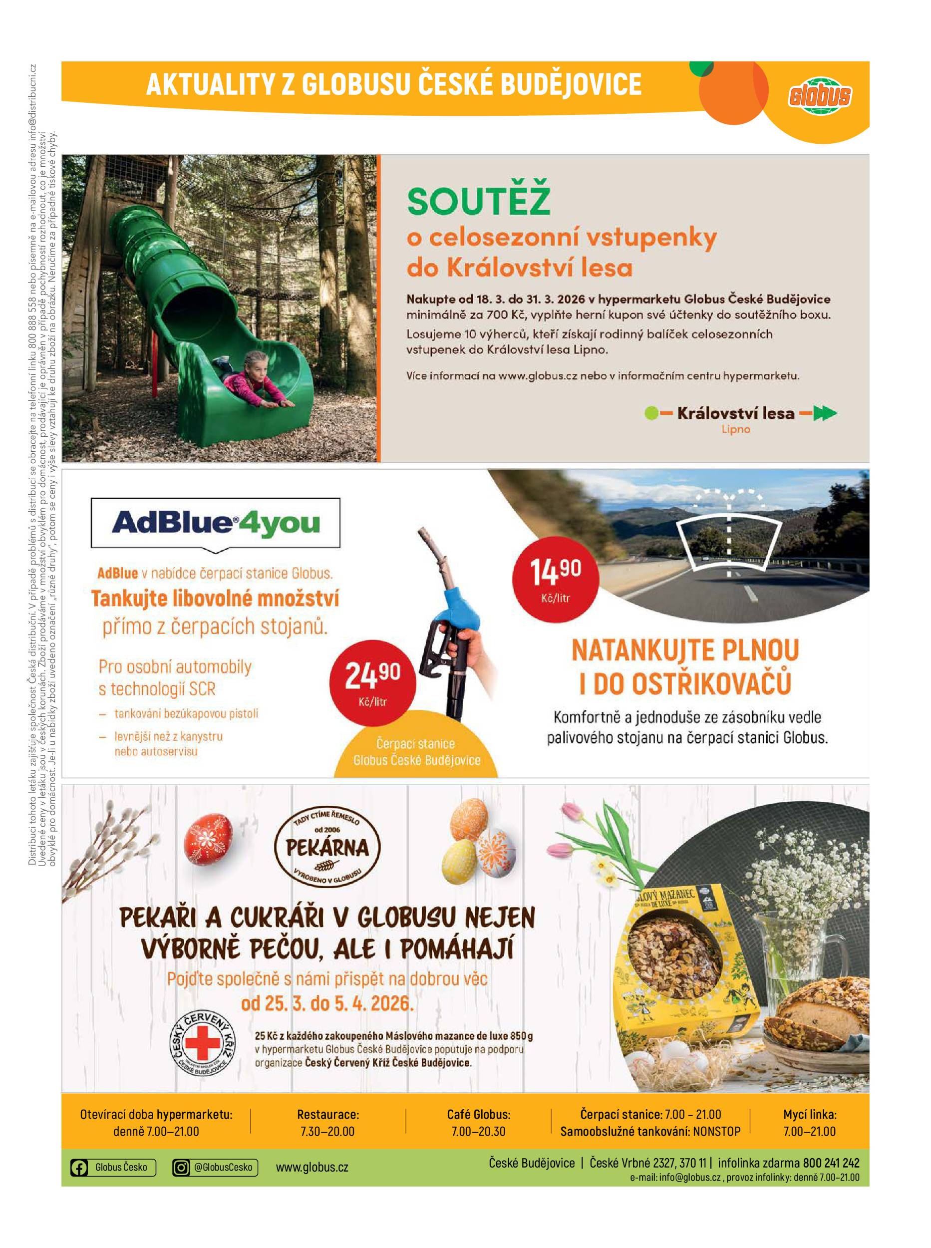 globus - Globus - České Budějovice leták platný od středy 25.03.2026 do úterý 31.03.2026 - page: 34