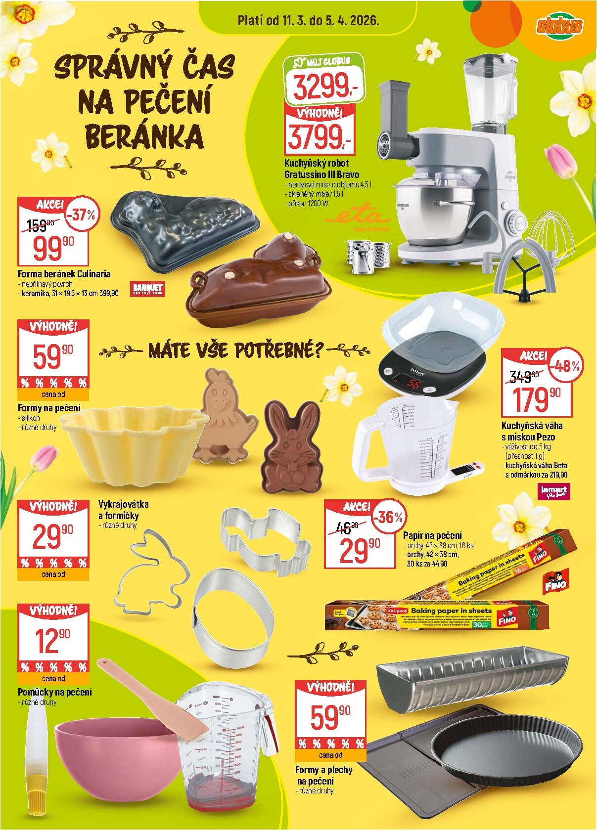 globus - Globus - Velikonoce leták platný od středy 11.03.2026 do neděle 05.04.2026 - page: 4