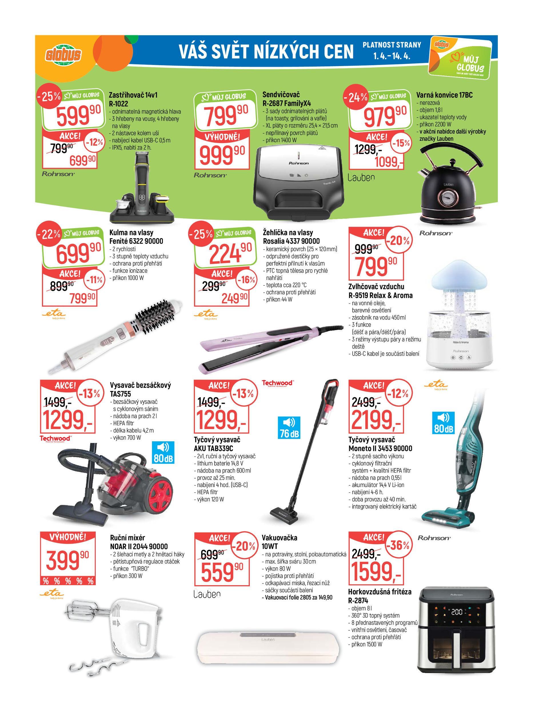 globus - Globus - Praha - Zličín leták platný od středy 01.04.2026 do úterý 07.04.2026 - page: 30