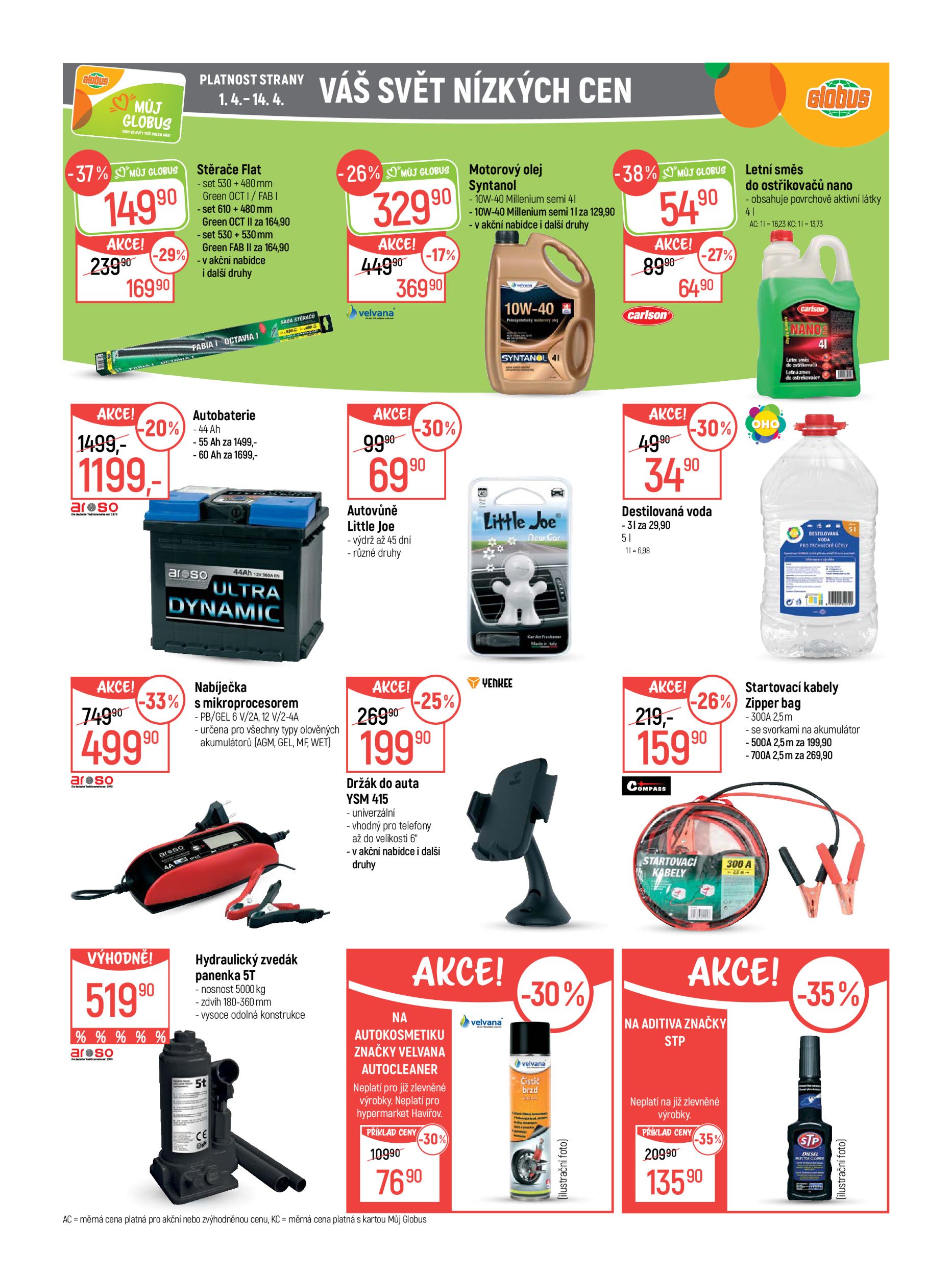 globus - Globus - Olomouc leták platný od středy 01.04.2026 do úterý 07.04.2026 - page: 33