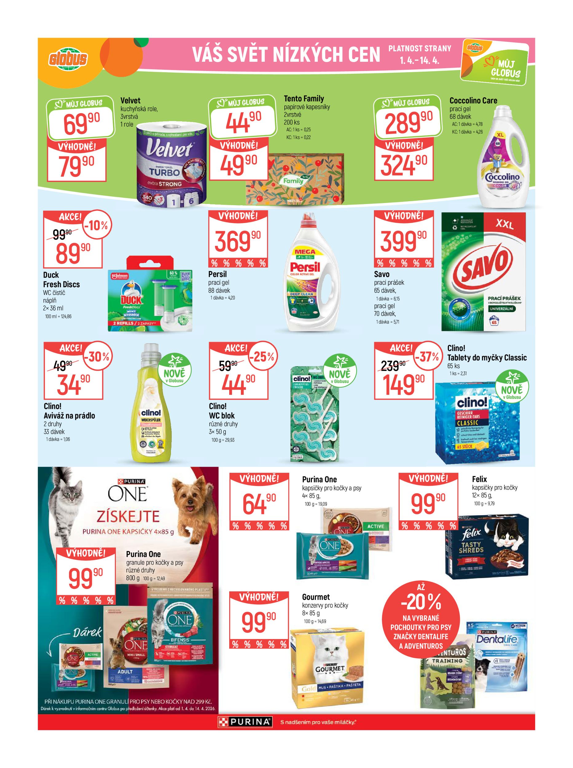 globus - Globus - Opava leták platný od středy 01.04.2026 do úterý 07.04.2026 - page: 28