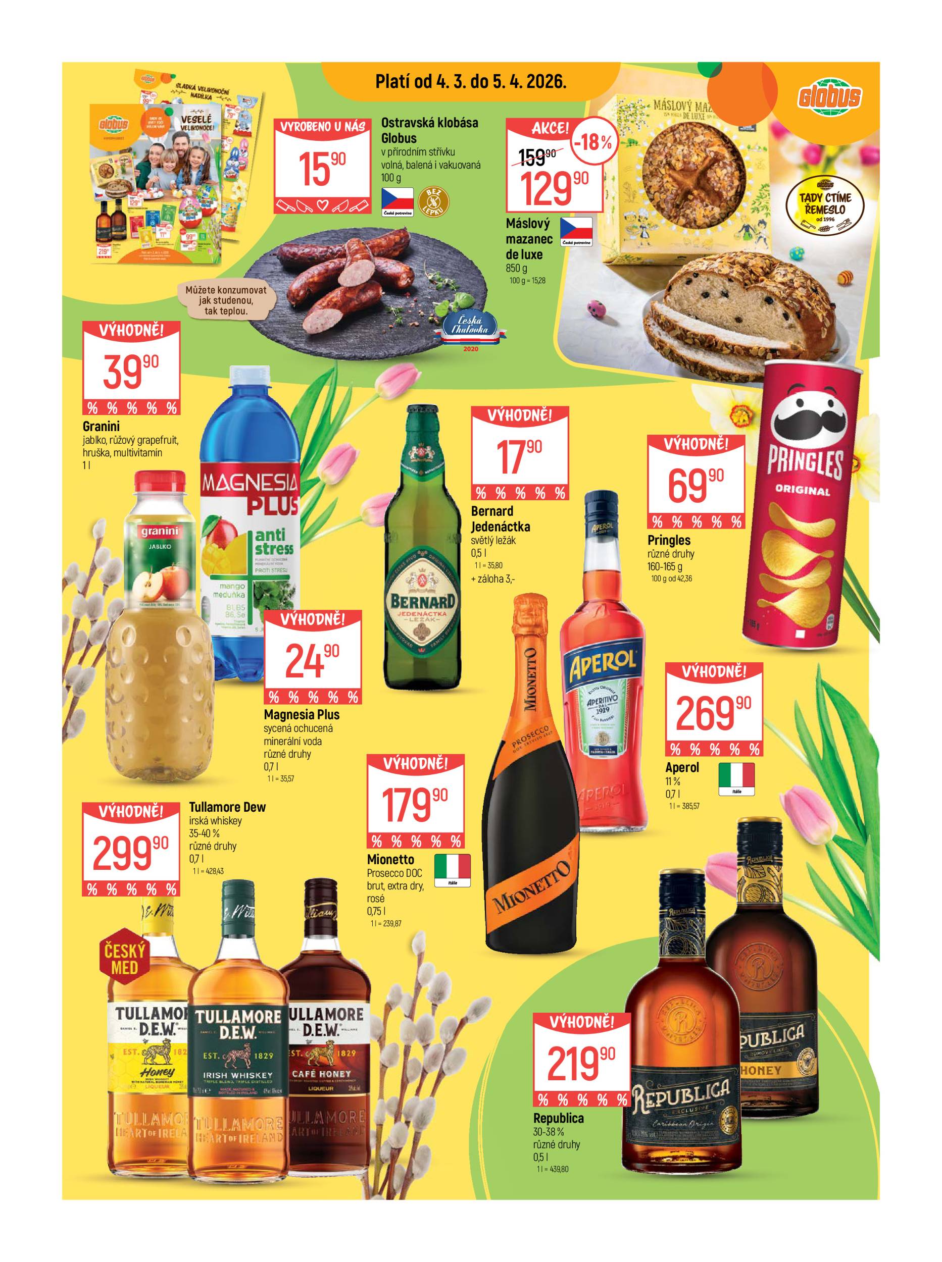 globus - Globus - Opava leták platný od středy 01.04.2026 do úterý 07.04.2026 - page: 15
