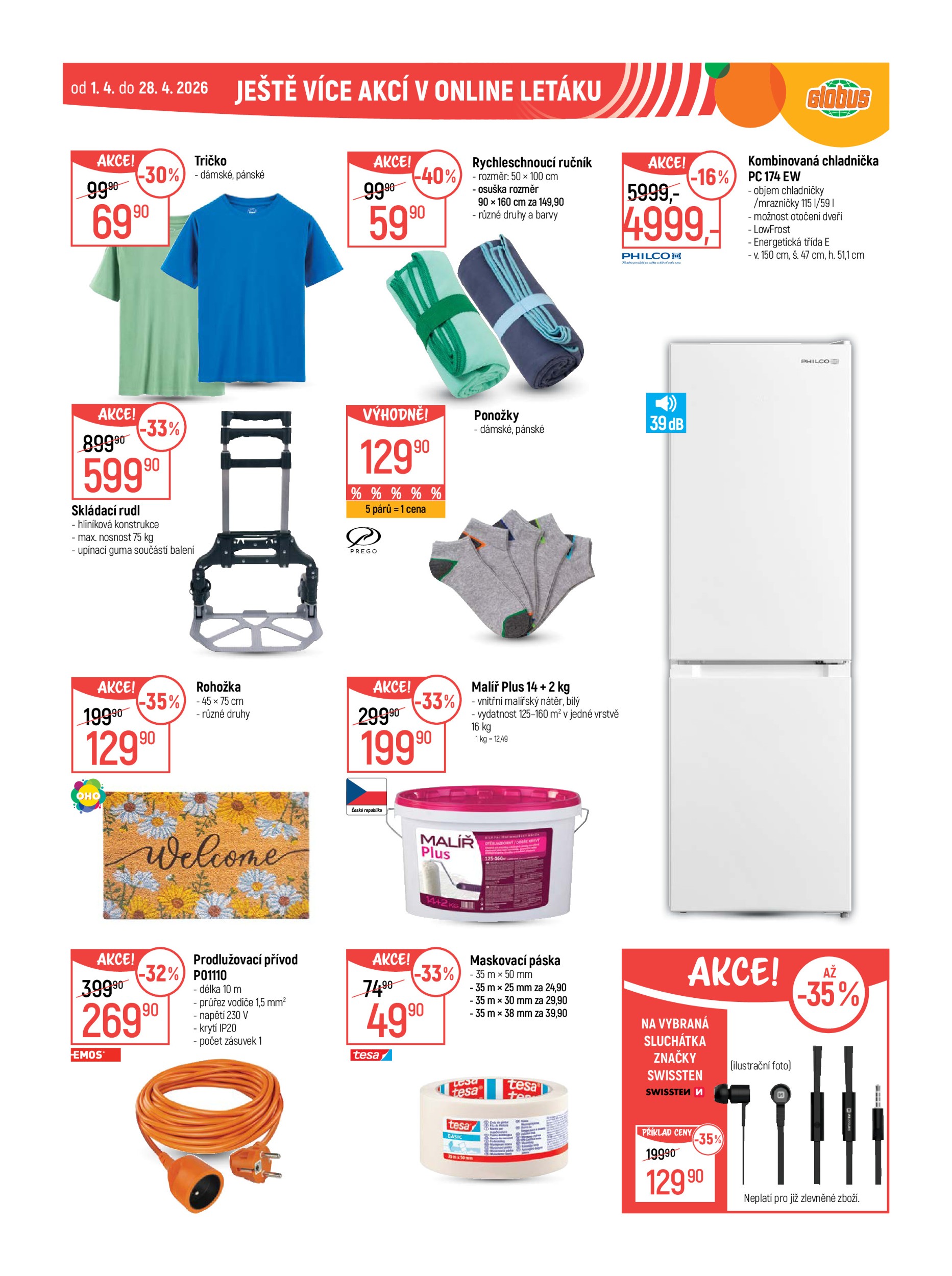 globus - Globus - Trmice leták platný od středy 08.04.2026 do úterý 14.04.2026 - page: 50