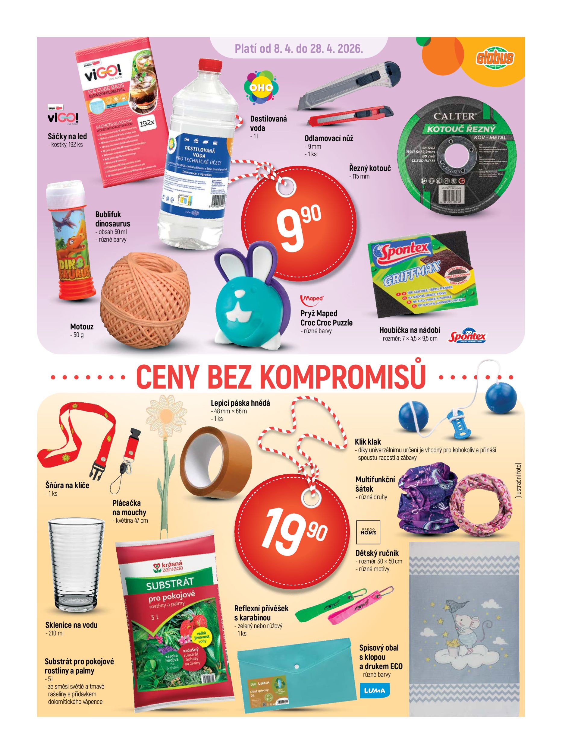 globus - Globus - Praha Štěrboholy leták platný od středy 08.04.2026 do úterý 14.04.2026 - page: 19