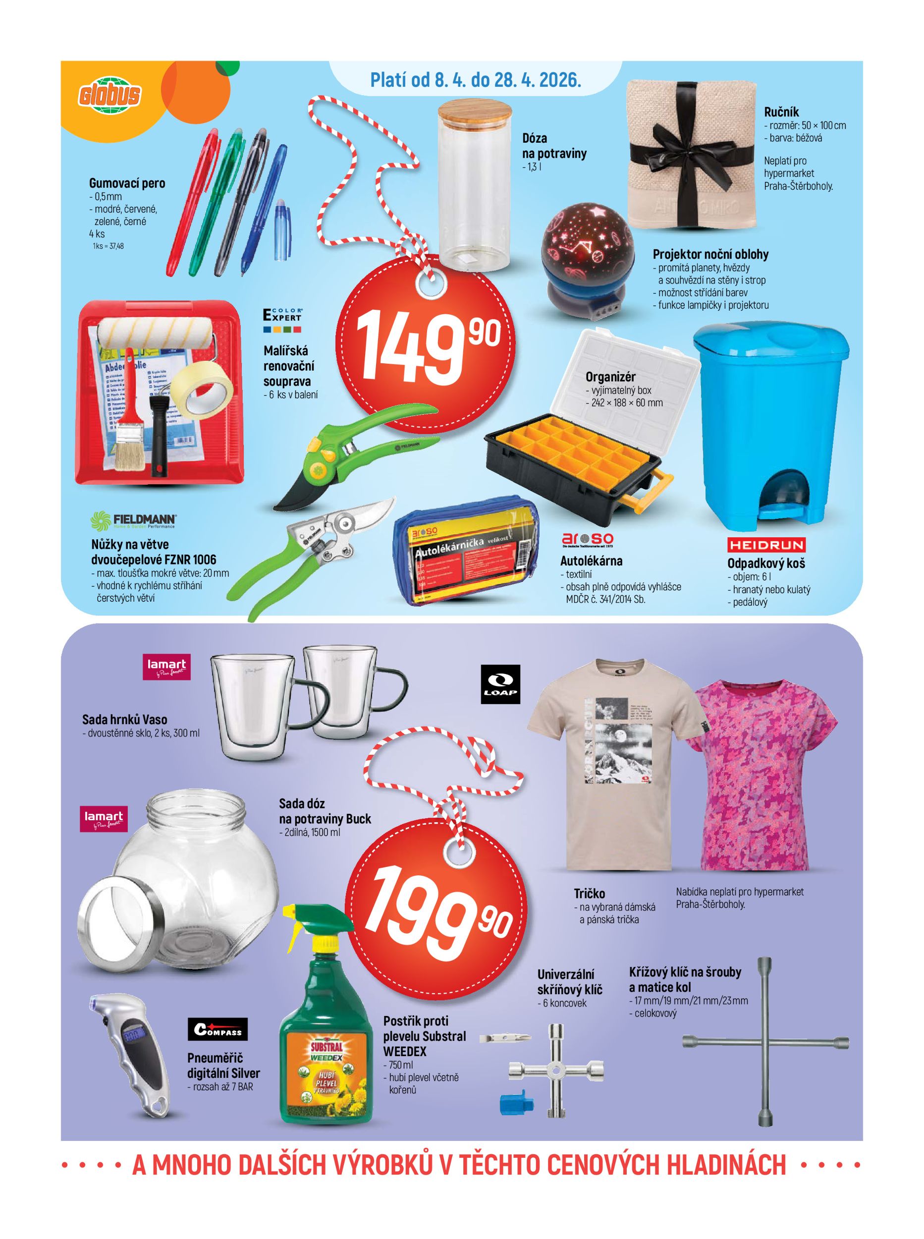 globus - Globus - Praha Štěrboholy leták platný od středy 08.04.2026 do úterý 14.04.2026 - page: 22