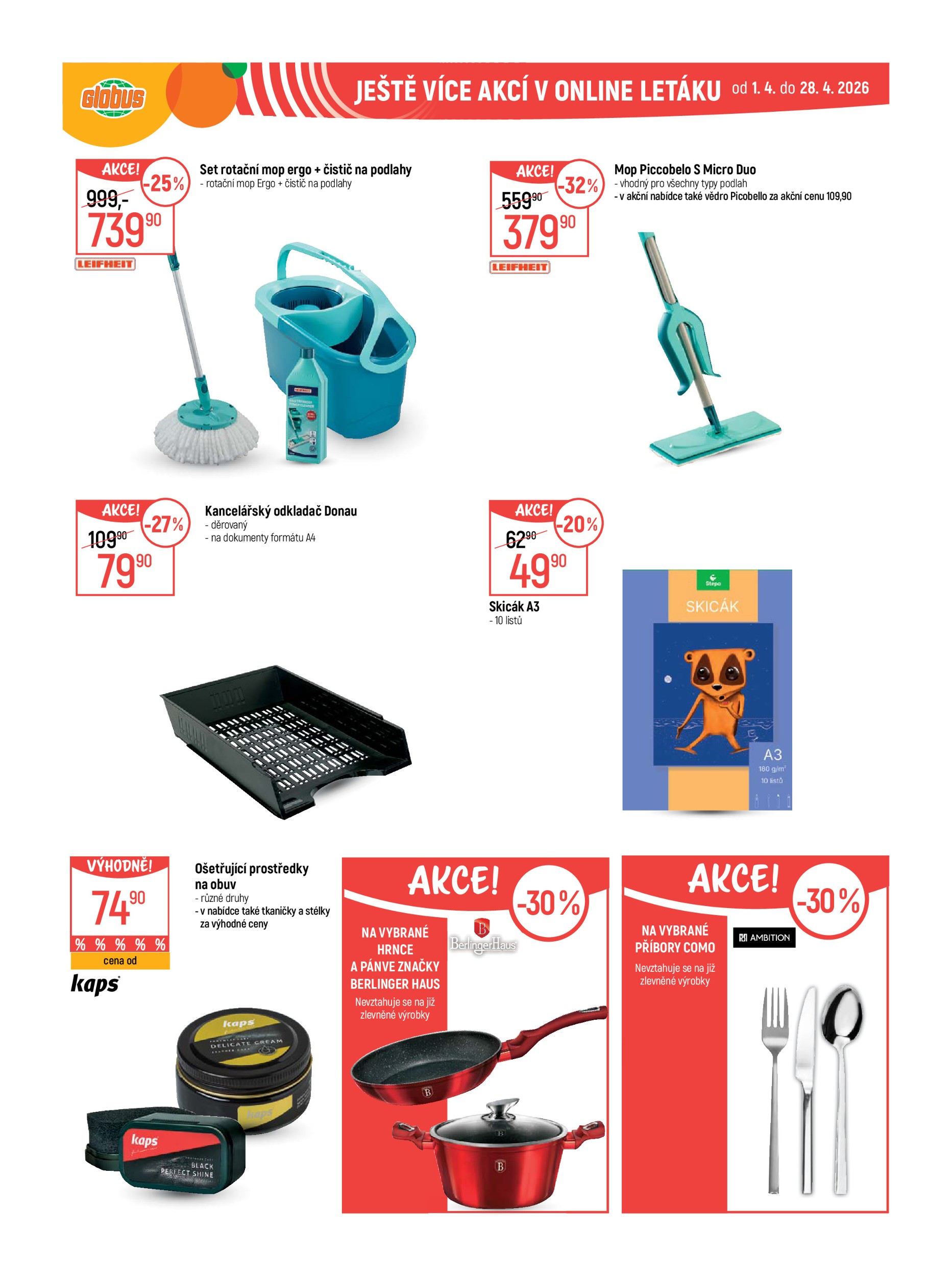 globus - Globus - Praha Štěrboholy leták platný od středy 08.04.2026 do úterý 14.04.2026 - page: 49