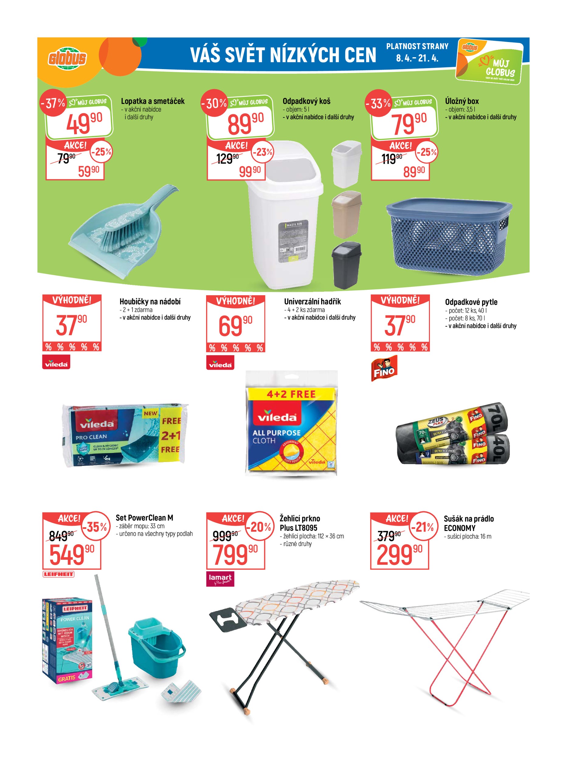globus - Globus - Praha Štěrboholy leták platný od středy 08.04.2026 do úterý 14.04.2026 - page: 38