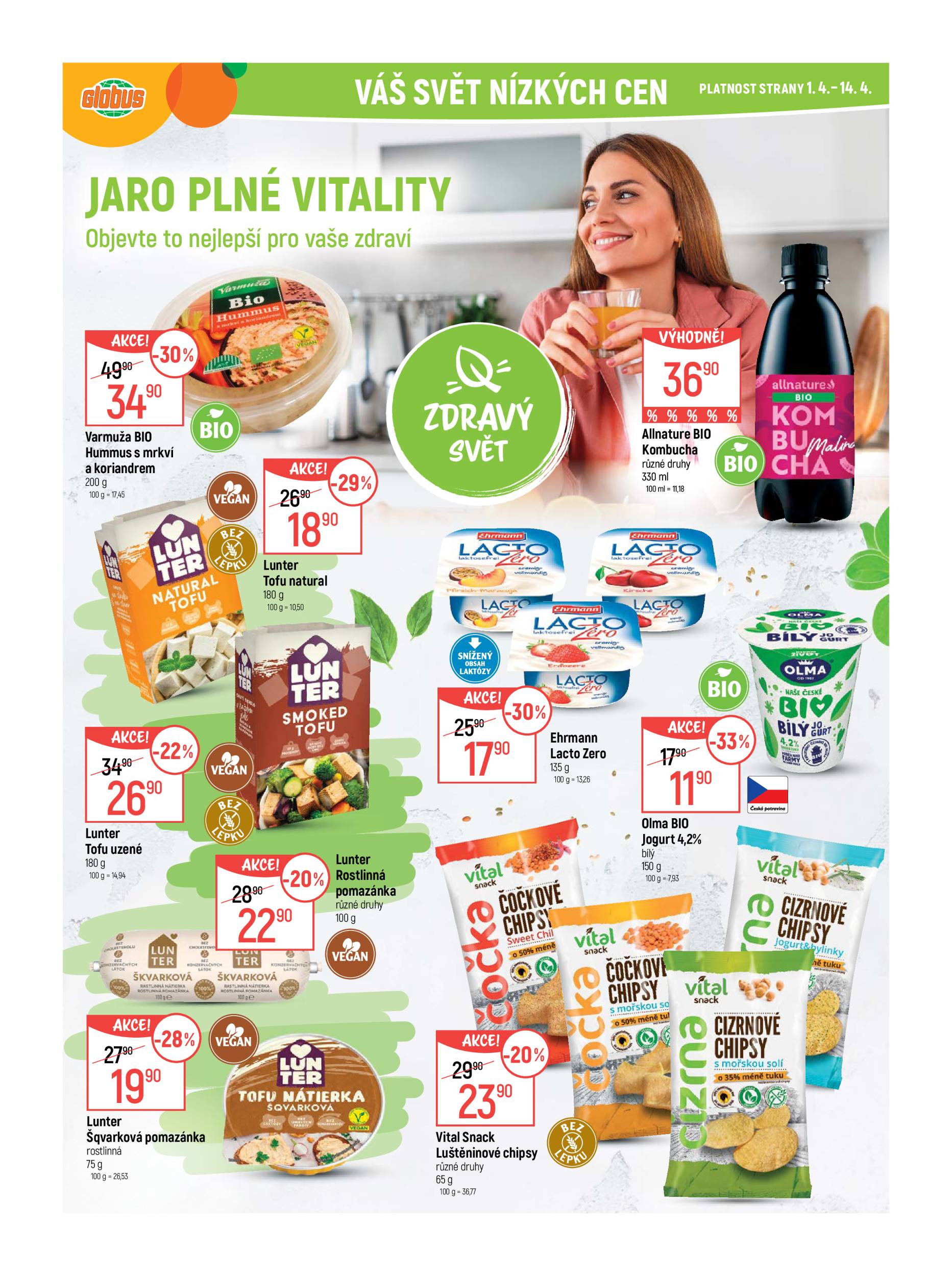 globus - Globus - Praha Černý Most leták platný od středy 08.04.2026 do úterý 14.04.2026 - page: 23