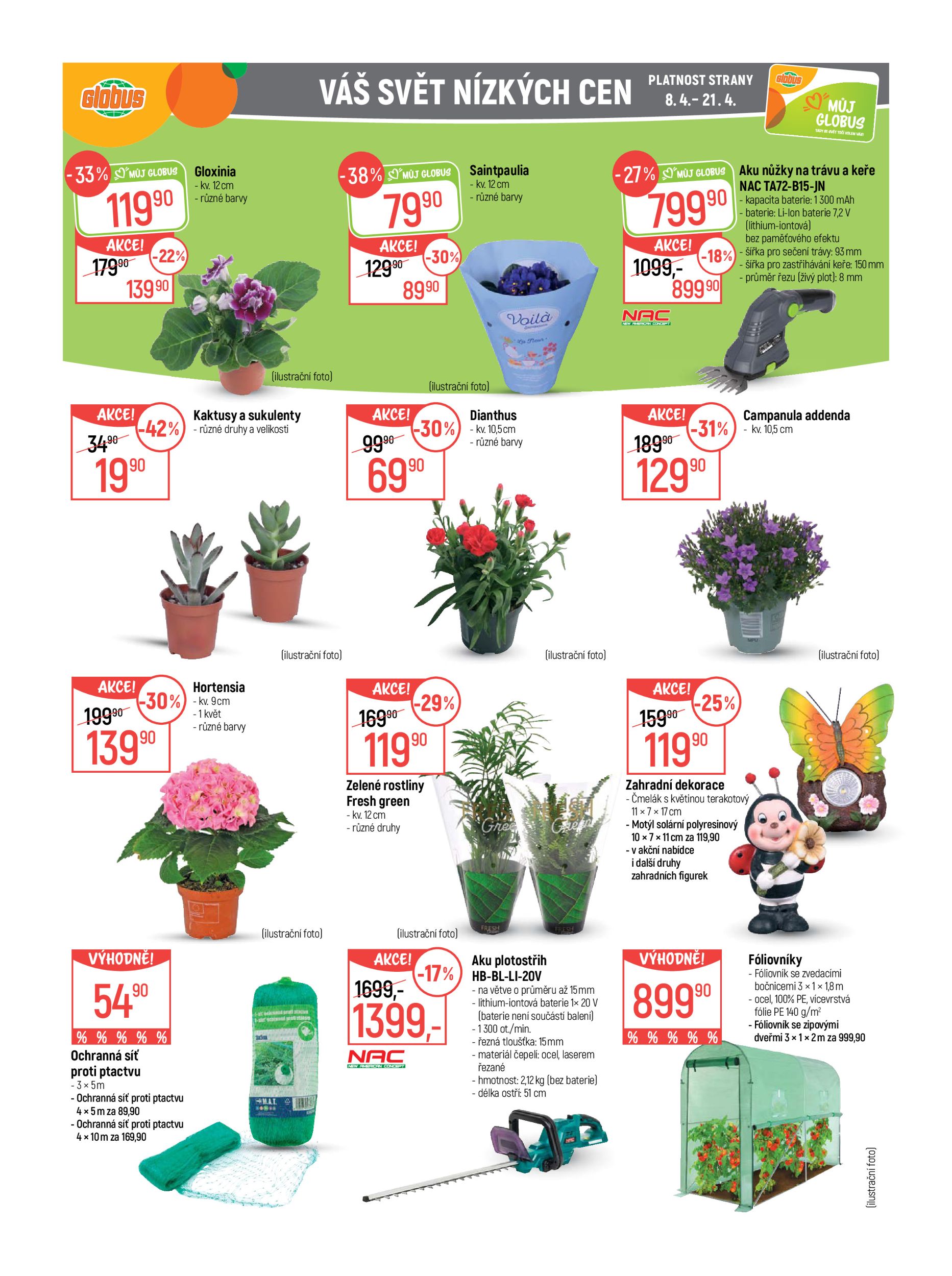 globus - Globus - Pardubice leták platný od středy 08.04.2026 do úterý 14.04.2026 - page: 40