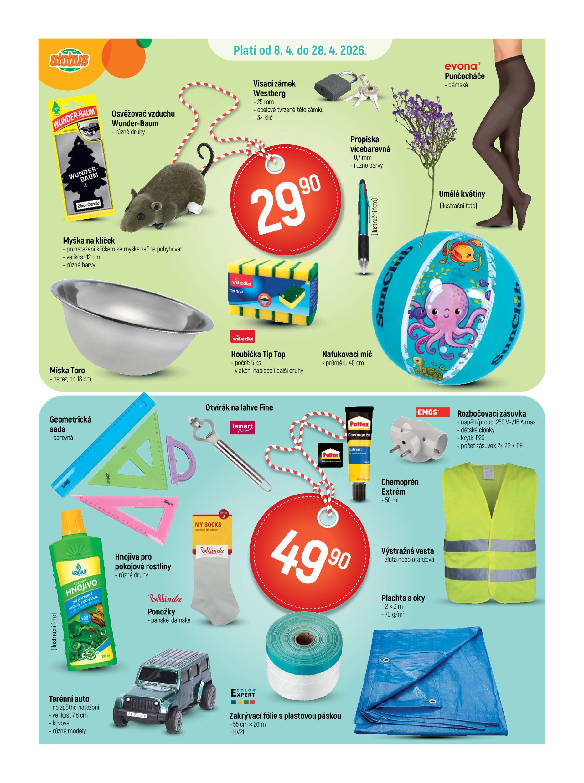globus - Globus - České Budějovice leták platný od středy 08.04.2026 do úterý 14.04.2026 - page: 20