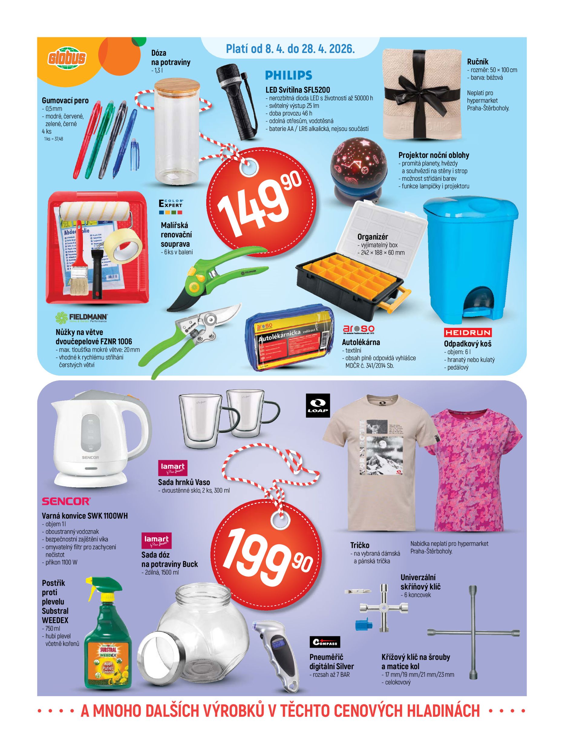 globus - Globus - České Budějovice leták platný od středy 08.04.2026 do úterý 14.04.2026 - page: 22