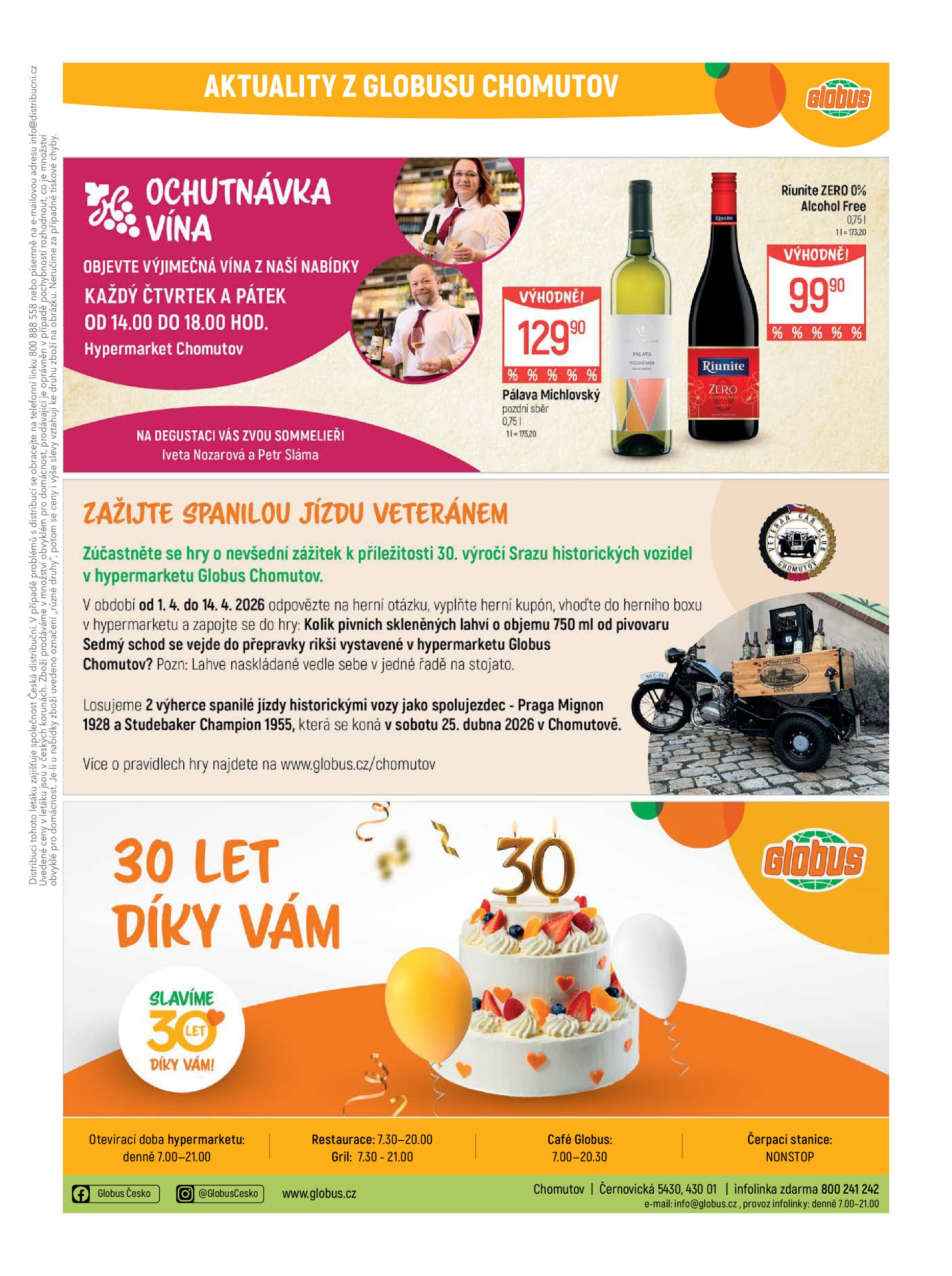 globus - Globus - Chomutov leták platný od středy 08.04.2026 do úterý 14.04.2026 - page: 42