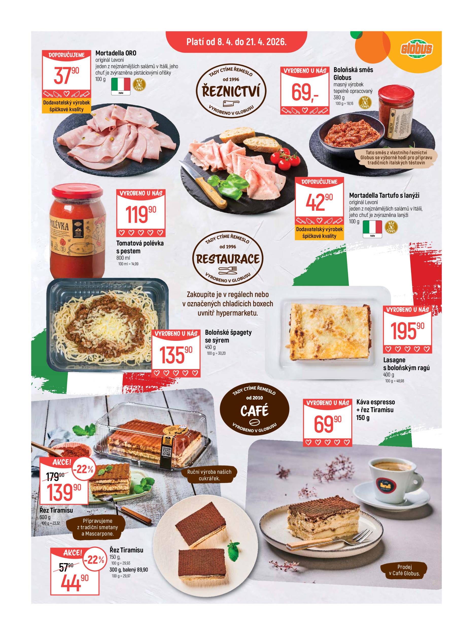globus - Globus - Liberec leták platný od středy 08.04.2026 do úterý 14.04.2026 - page: 16