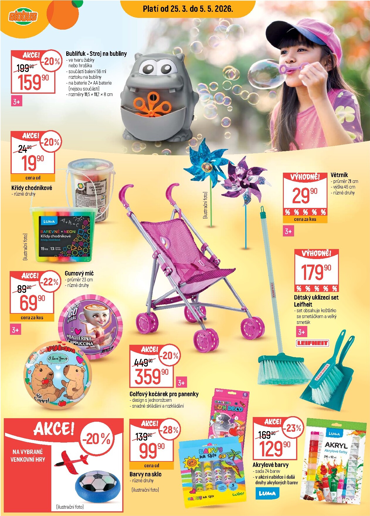 globus - Aktuální Globus - Hračky leták platný od středy 25.03.2026 do úterý 05.05.2026 - page: 2
