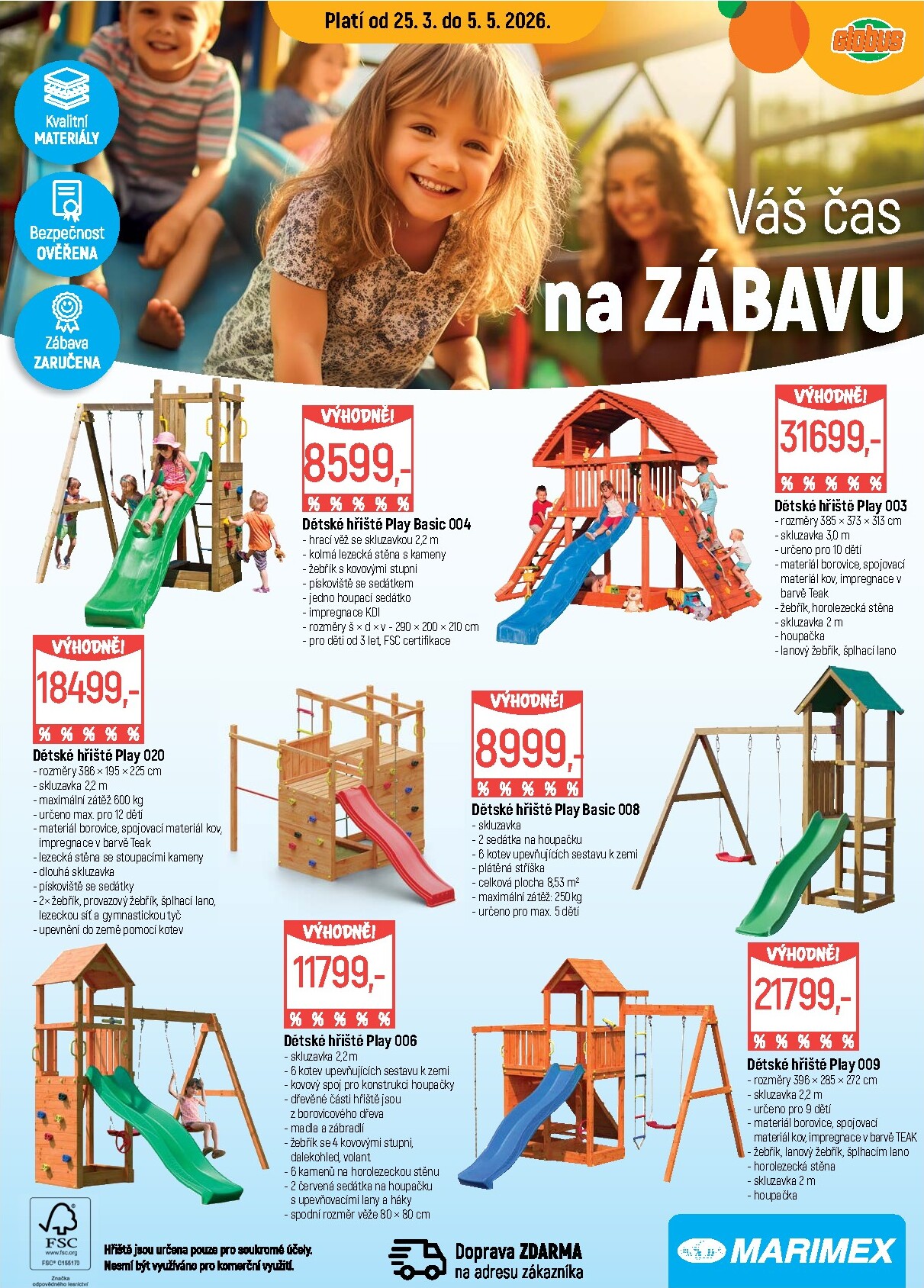 globus - Aktuální Globus - Hračky leták platný od středy 25.03.2026 do úterý 05.05.2026 - page: 3