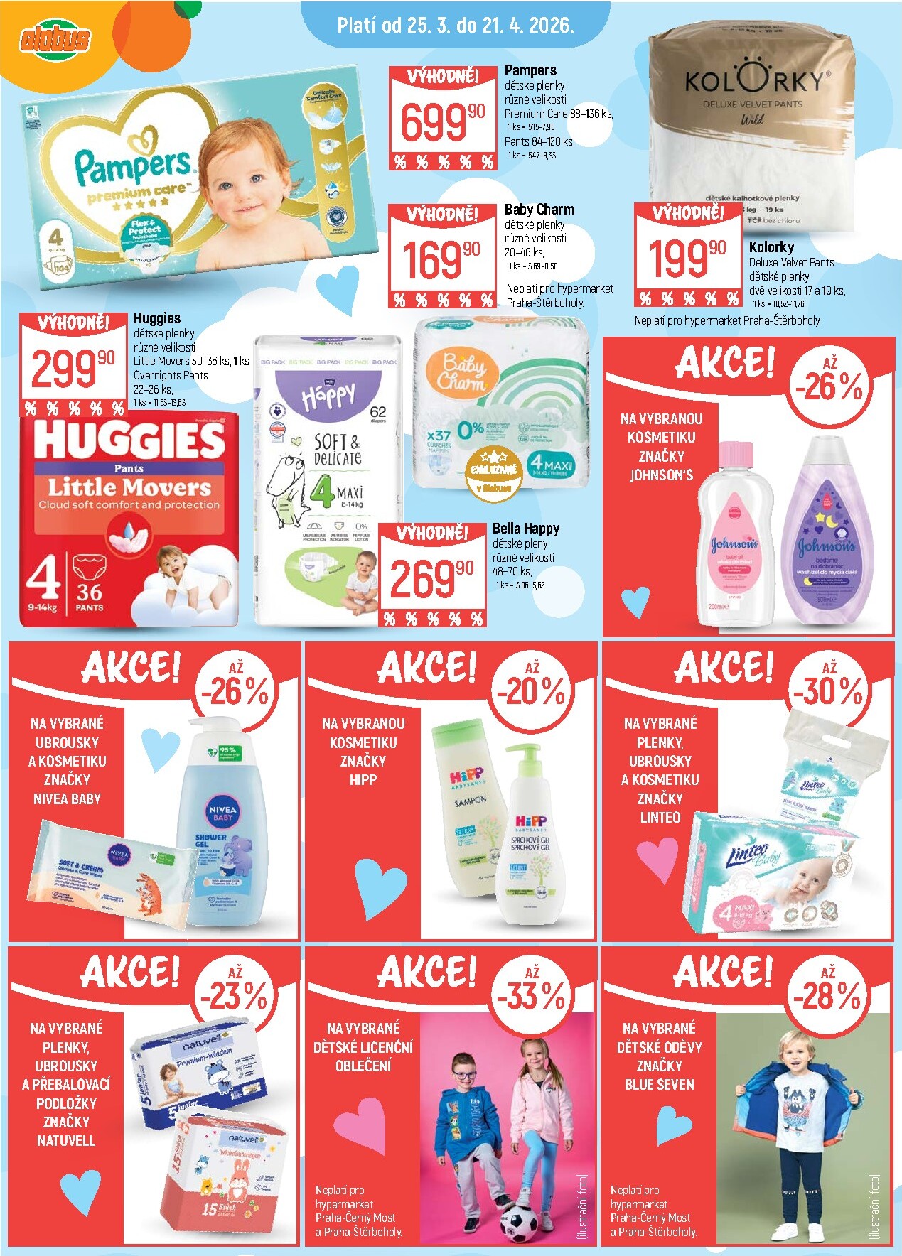 globus - Aktuální Globus - Pro naše nejmenší leták platný od středy 25.03.2026 do úterý 21.04.2026 - page: 3