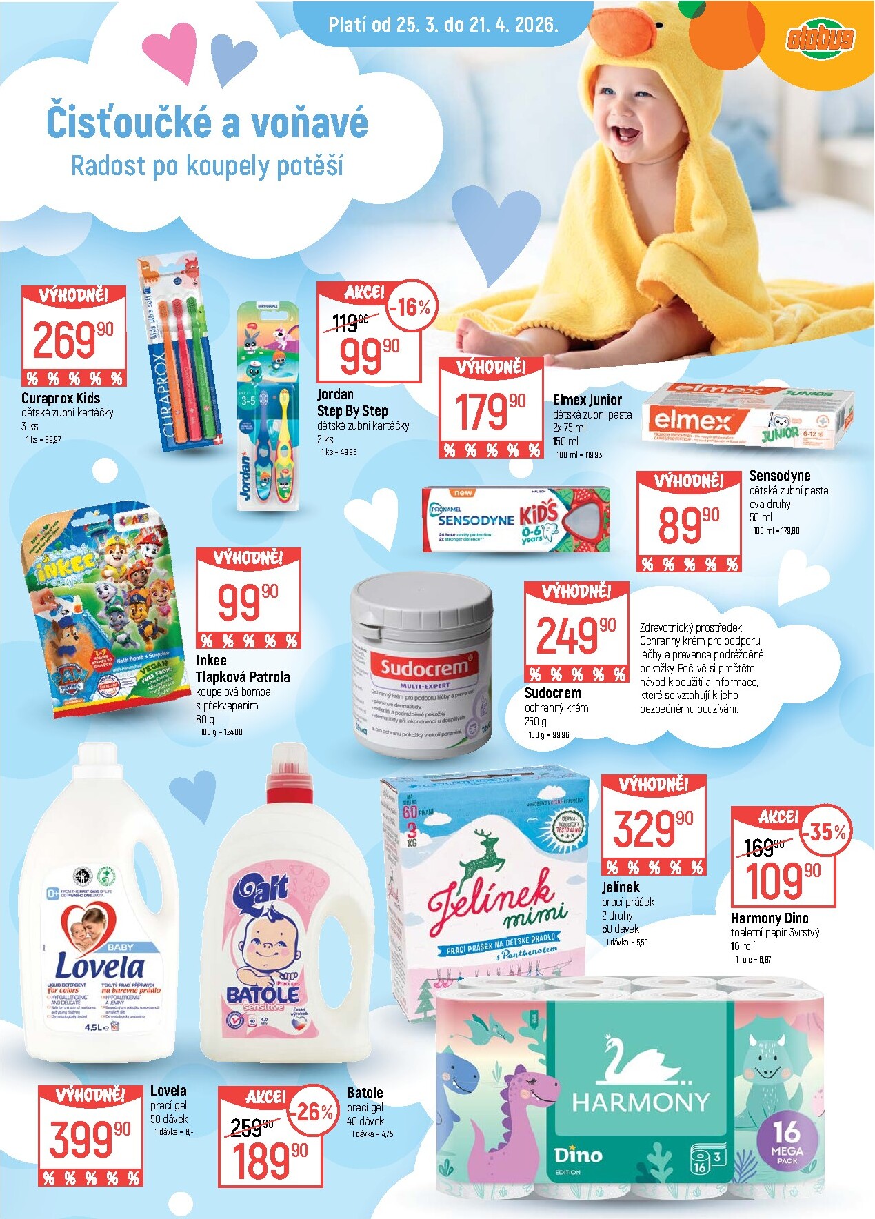 globus - Aktuální Globus - Pro naše nejmenší leták platný od středy 25.03.2026 do úterý 21.04.2026 - page: 4