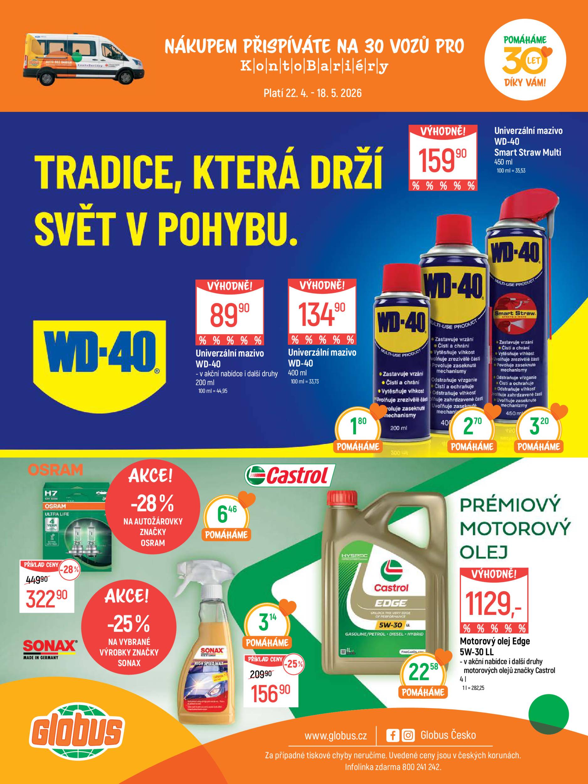 globus - Globus - Praha - Zličín leták na příští týden od středy 22.04.2026 do pondělí 18.05.2026 - page: 28