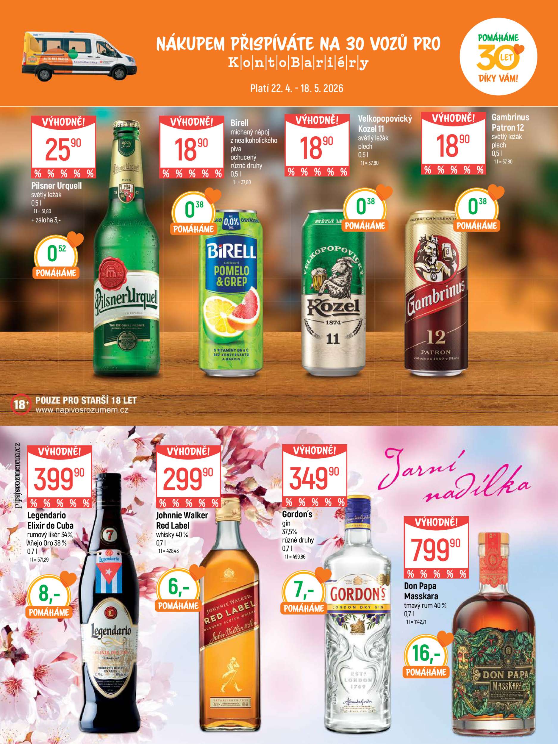 globus - Globus - Praha - Zličín leták na příští týden od středy 22.04.2026 do pondělí 18.05.2026 - page: 18