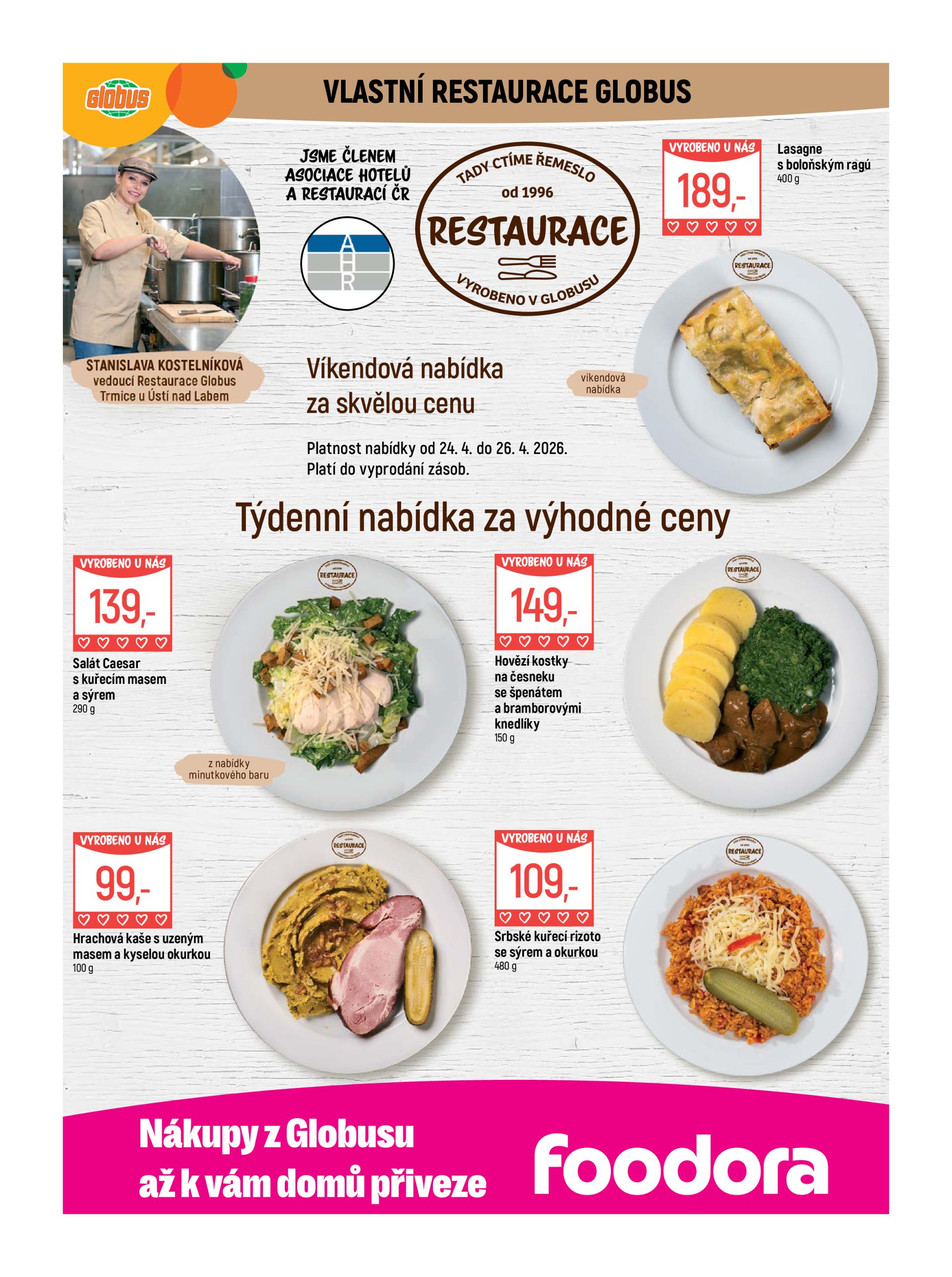 globus - Globus - Trmice u Ústí nad Labem leták na příští týden od středy 22.04.2026 do úterý 28.04.2026 - page: 9