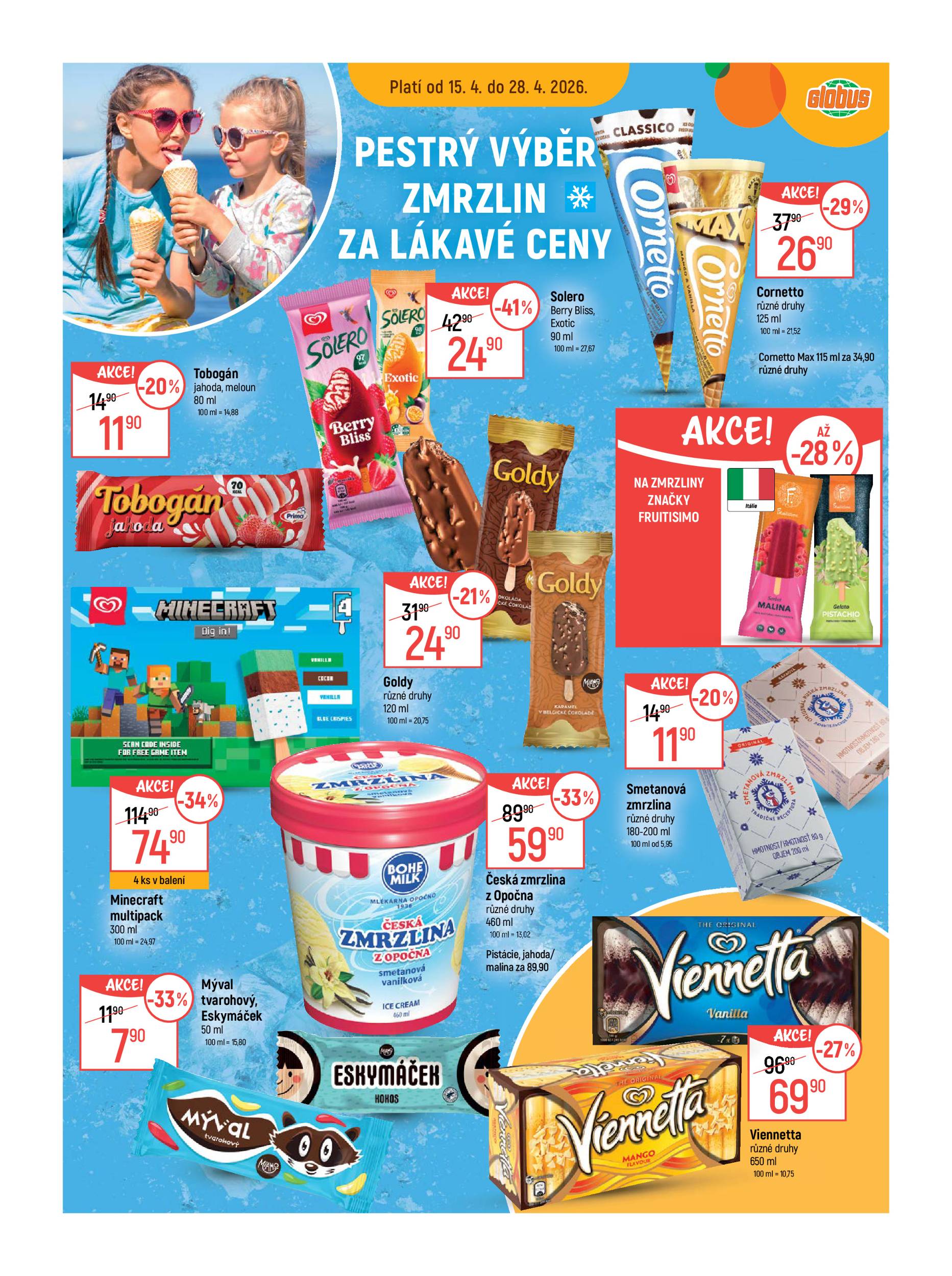 globus - Globus - Praha - Štěrboholy leták na příští týden od středy 22.04.2026 do úterý 28.04.2026 - page: 16