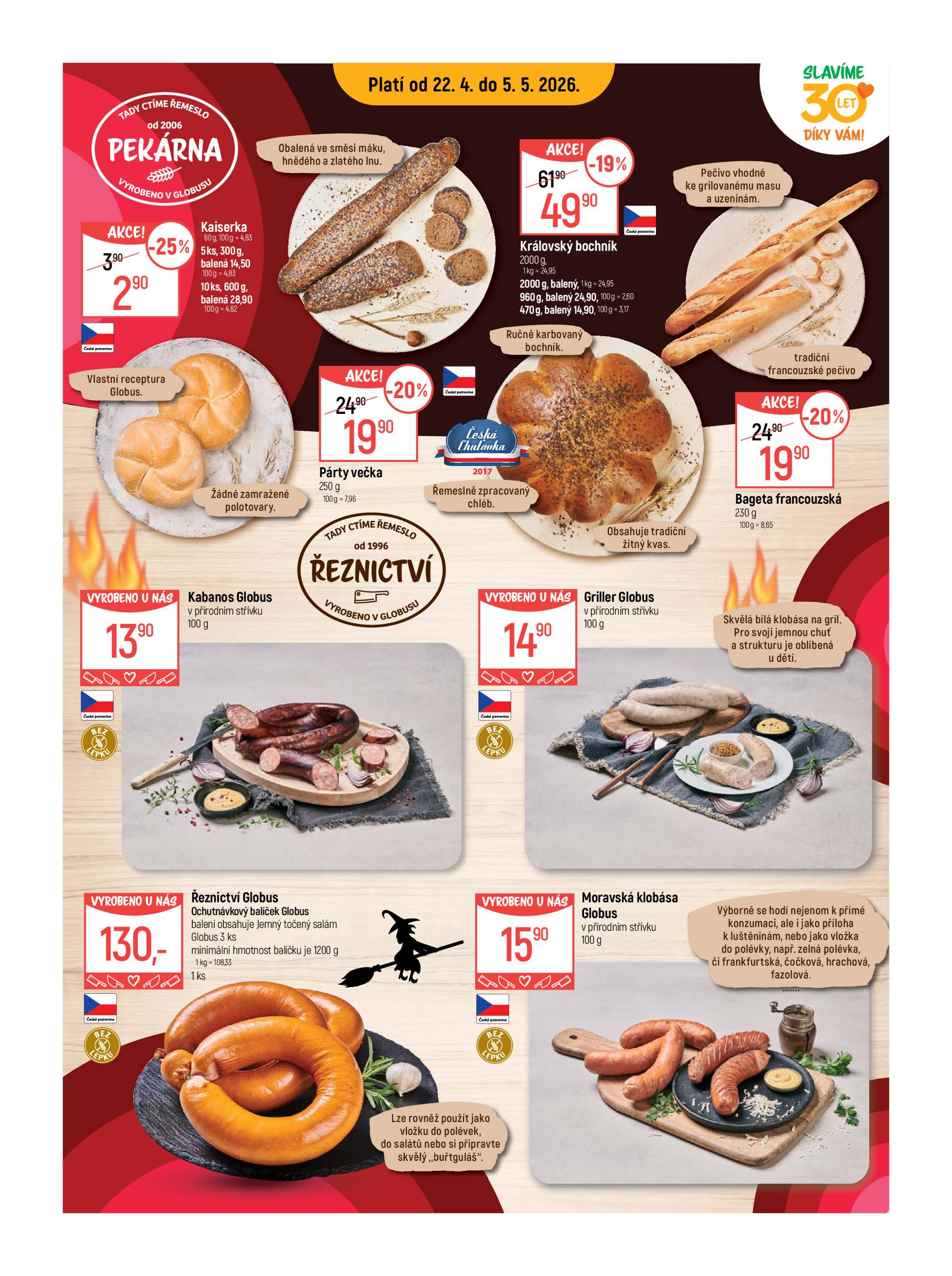 globus - Globus - Praha - Štěrboholy leták na příští týden od středy 22.04.2026 do úterý 28.04.2026 - page: 12