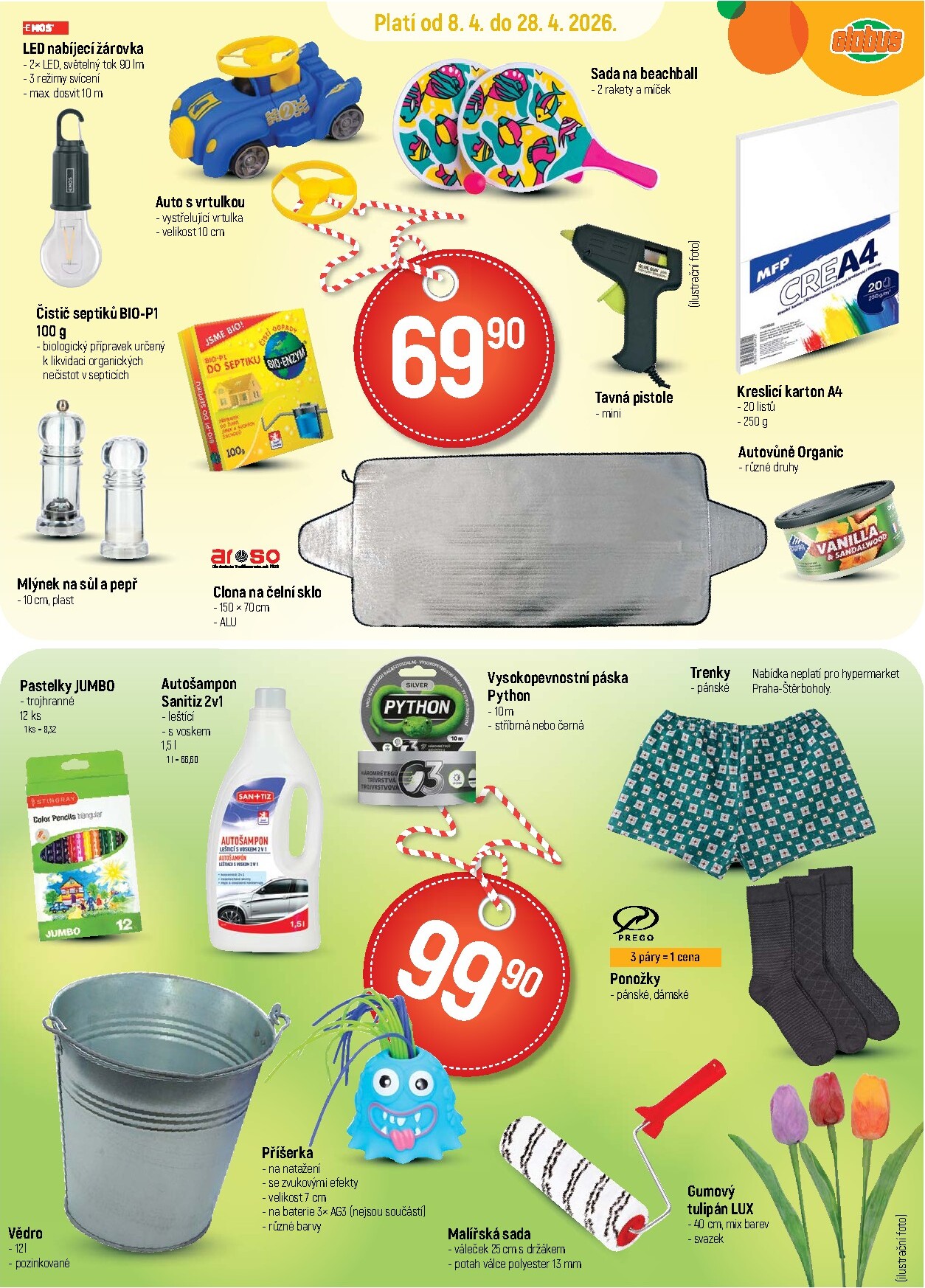 globus - Aktuální Globus - Ceny bez kompromisů leták platný od středy 08.04.2026 do úterý 28.04.2026 - page: 3