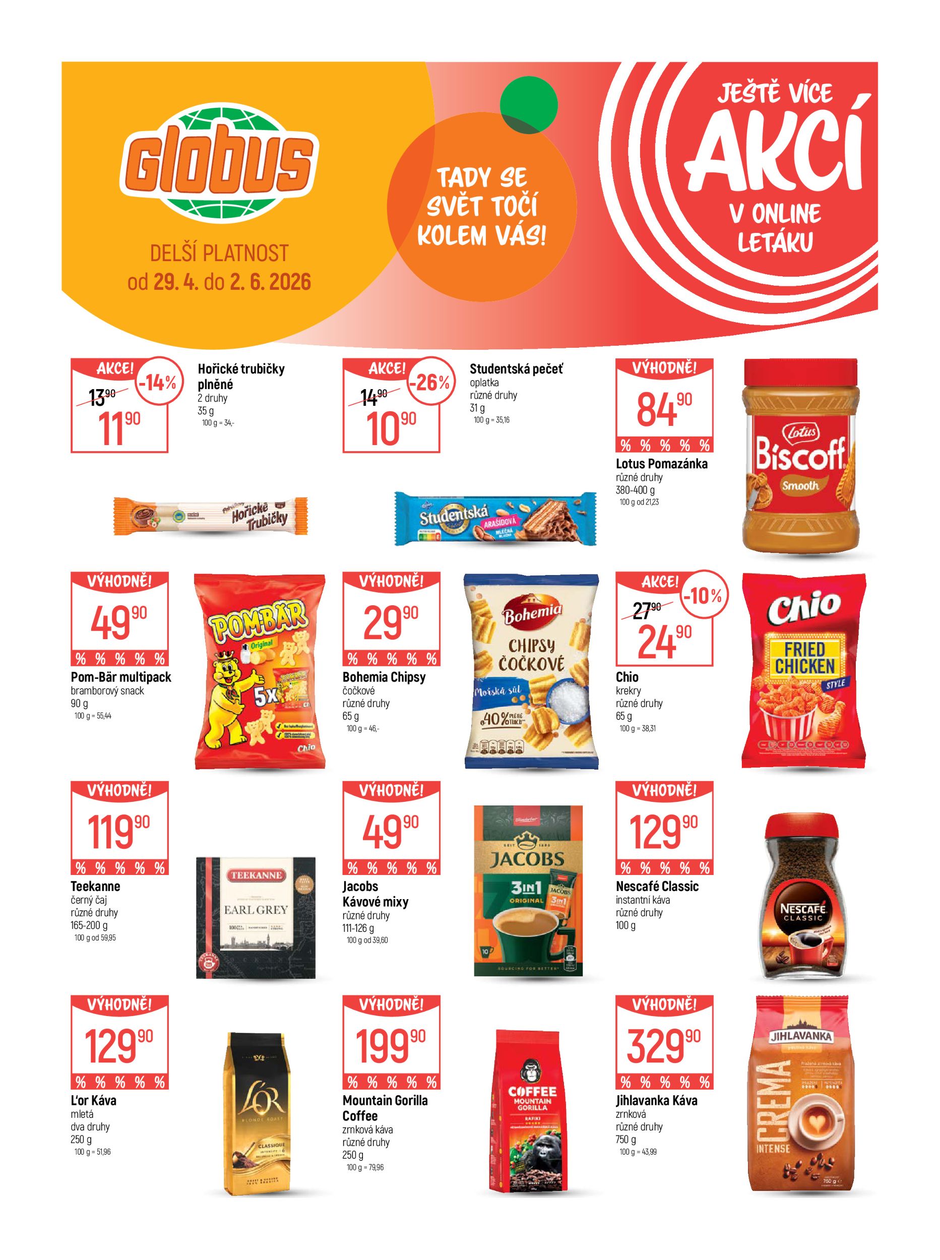 globus - Globus - Praha - Černý Most leták na příští týden od středy 29.04.2026 do úterý 05.05.2026 - page: 33