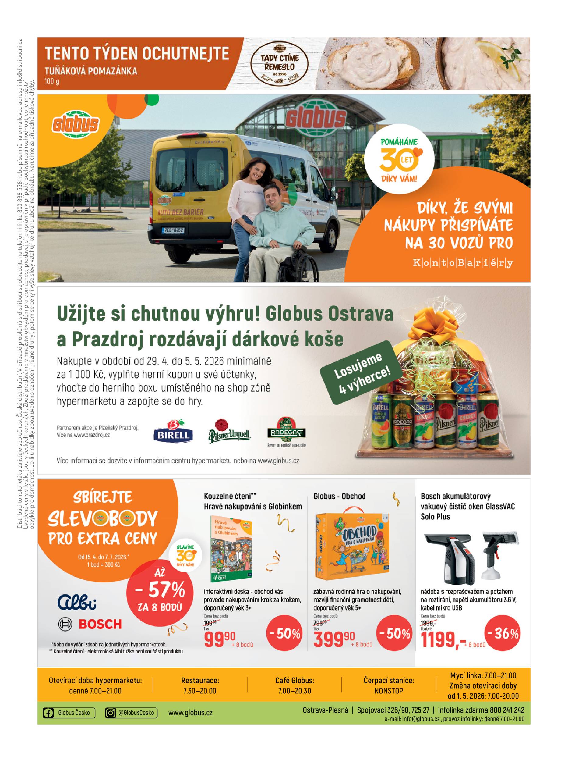 globus - Globus - Ostrava - Plesná leták na příští týden od středy 29.04.2026 do úterý 05.05.2026 - page: 32
