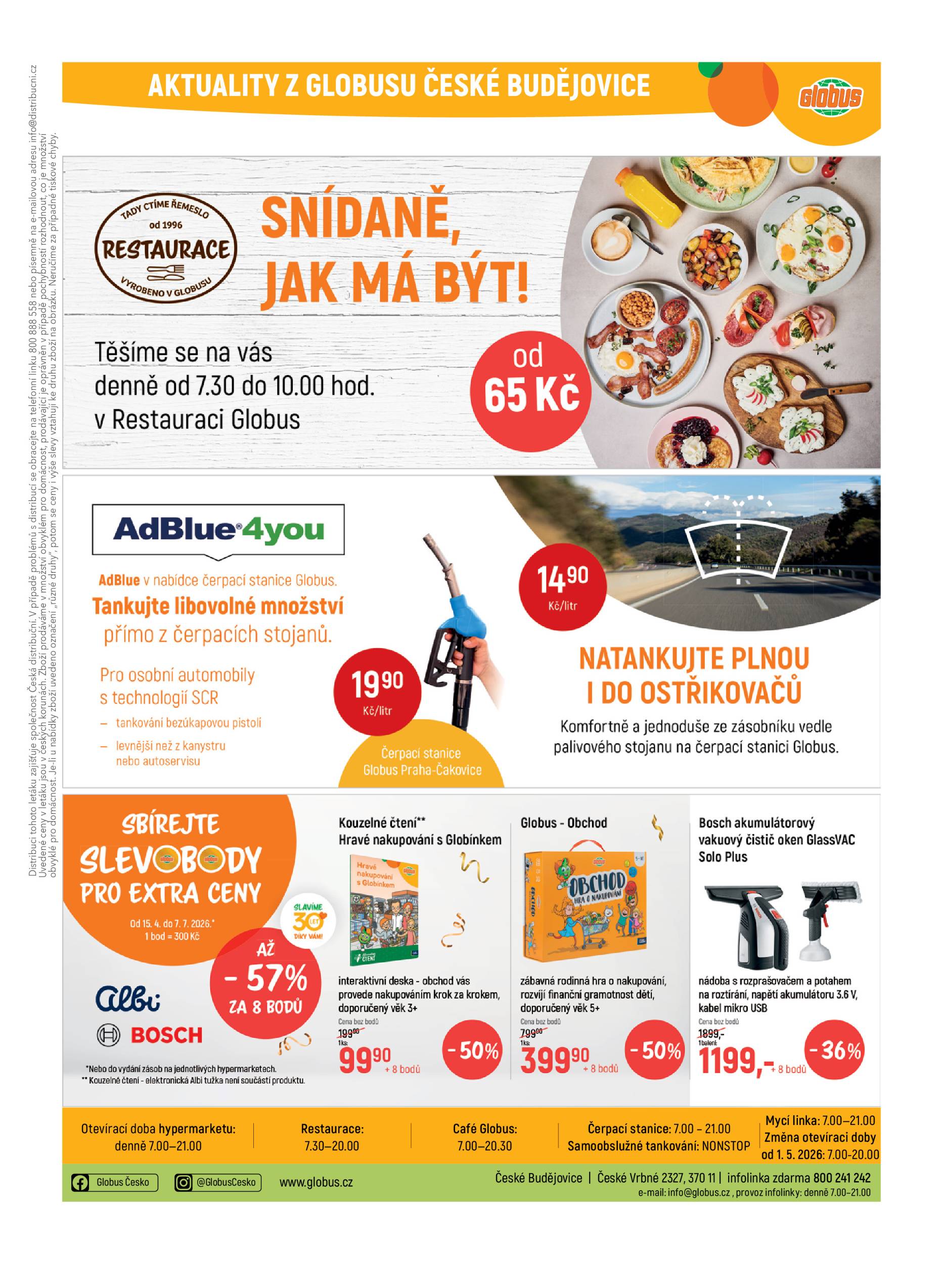 globus - Globus - České Budějovice leták na příští týden od středy 29.04.2026 do úterý 05.05.2026 - page: 32