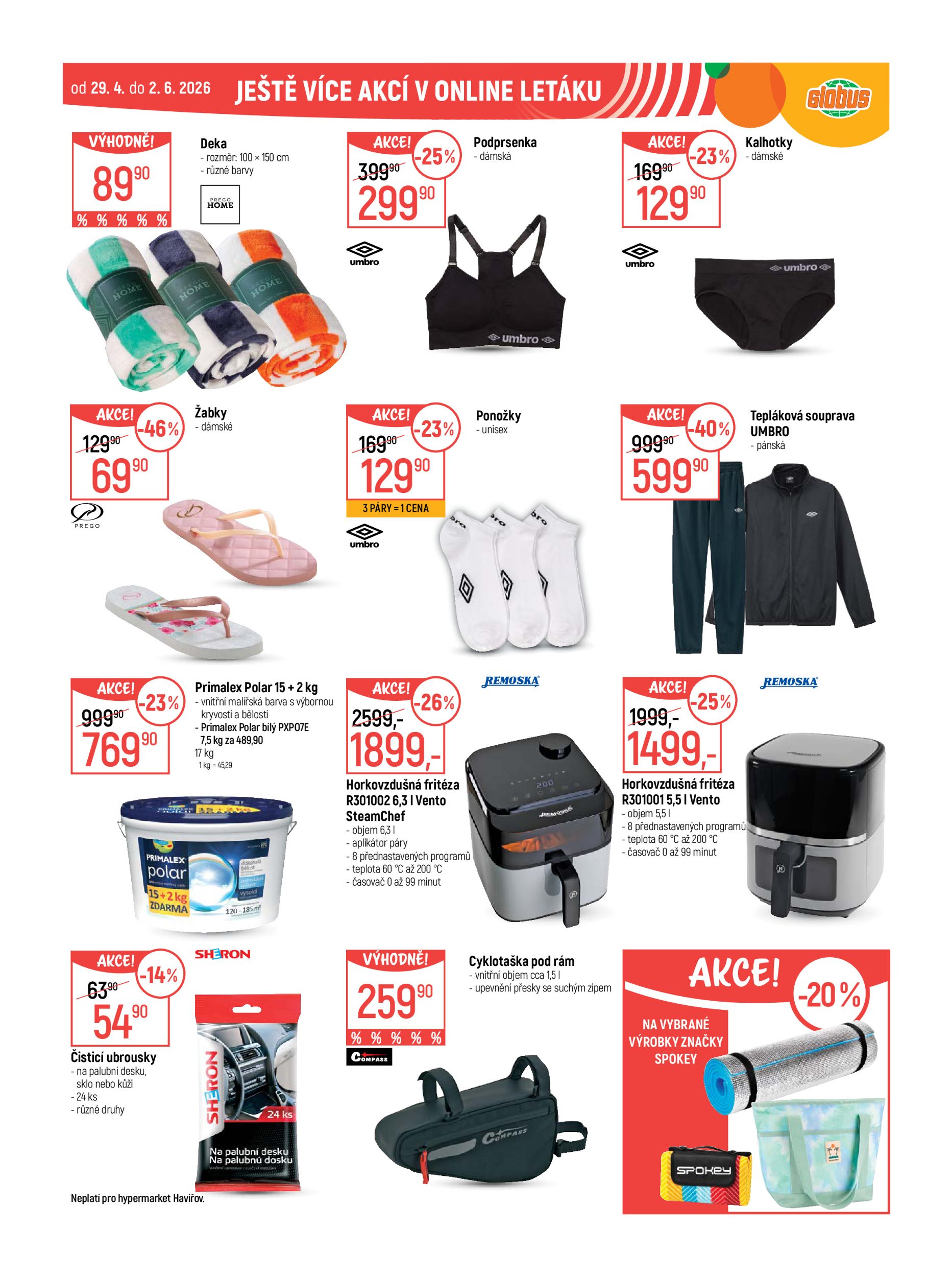 globus - Globus - Praha - Zličín leták na příští týden od středy 29.04.2026 do úterý 05.05.2026 - page: 39